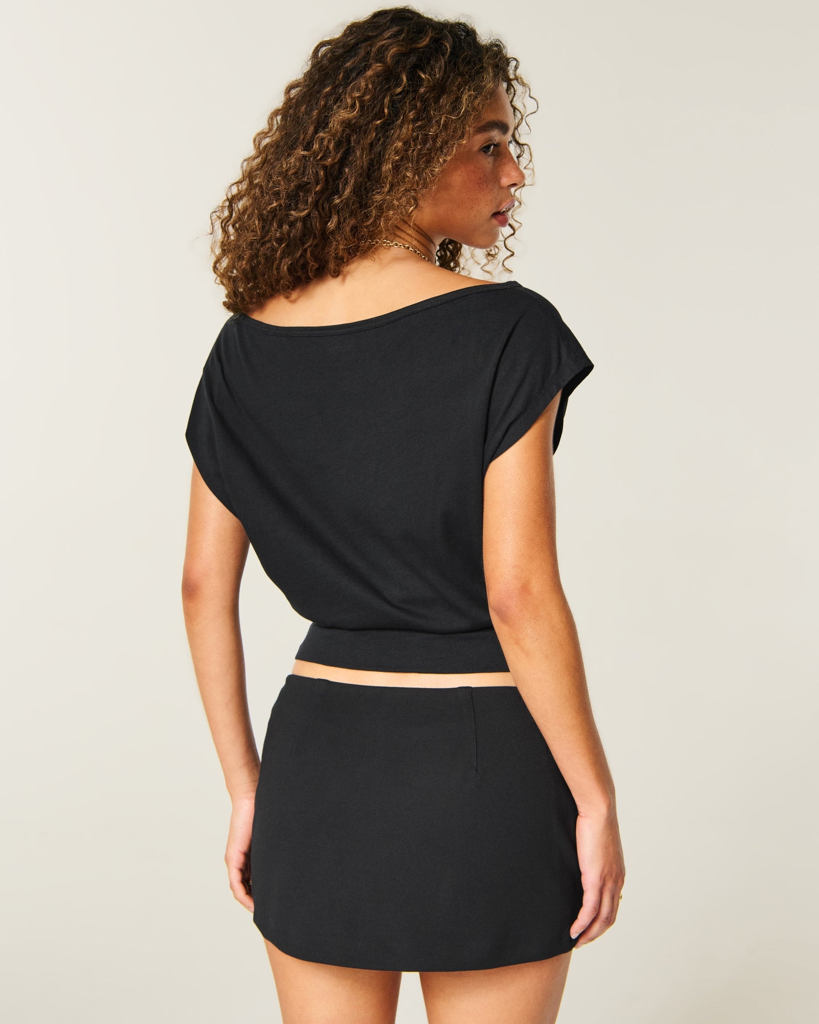 Hollister Banded Off-the-Shoulder Top