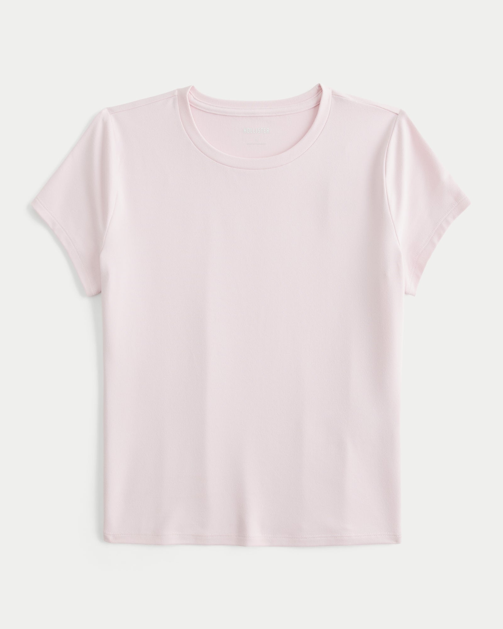 Hollister Smooth Seamless Fabric Crew Baby Tee