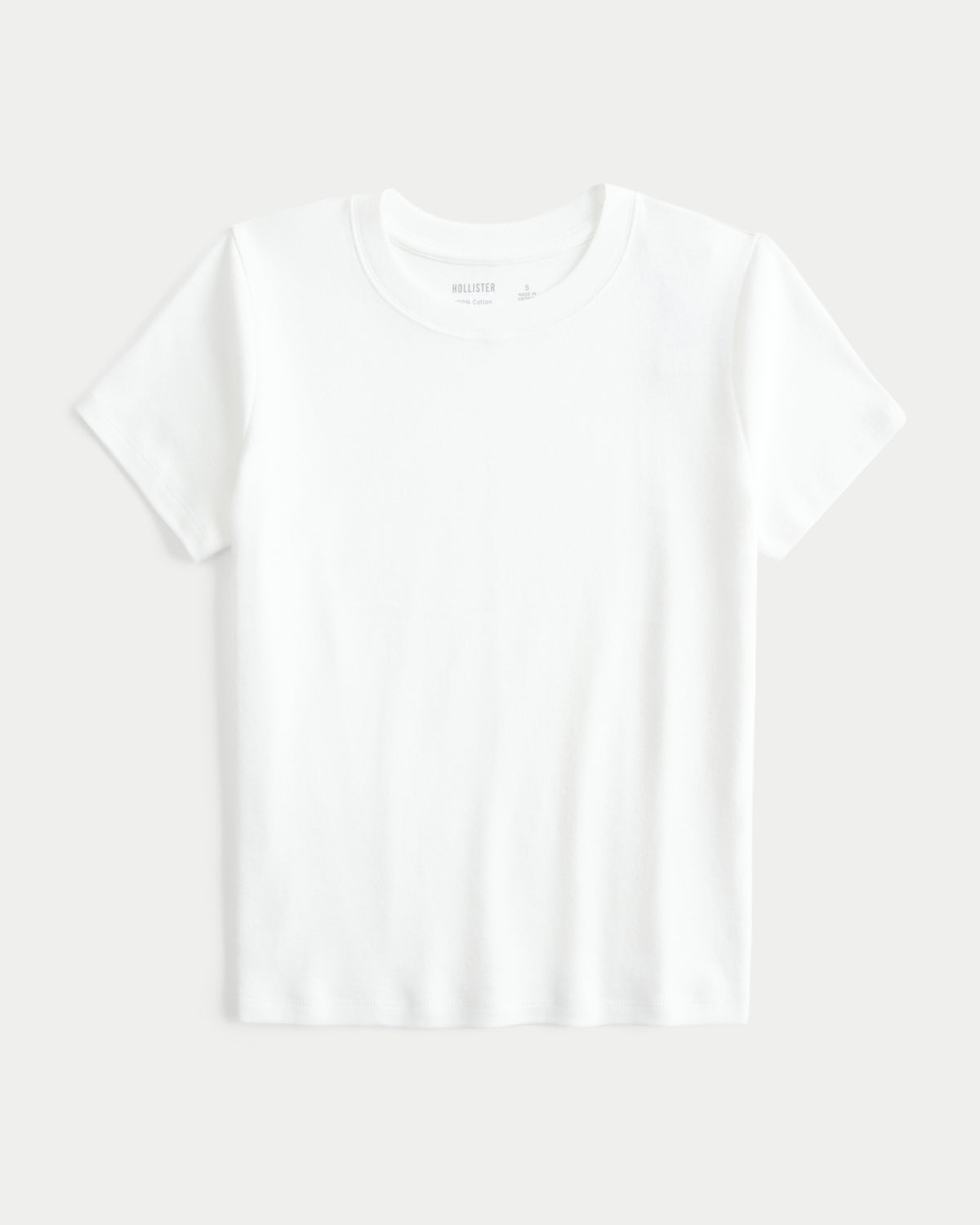 Hollister Cotton Crew Baby Tee