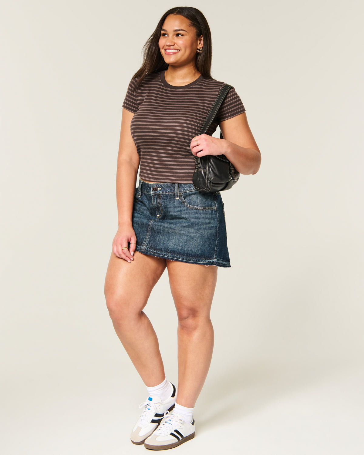 Hollister Cotton Crew Baby Tee