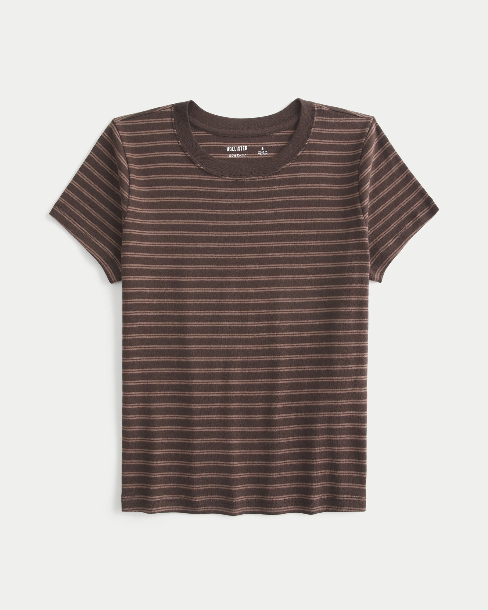 Hollister Cotton Crew Baby Tee