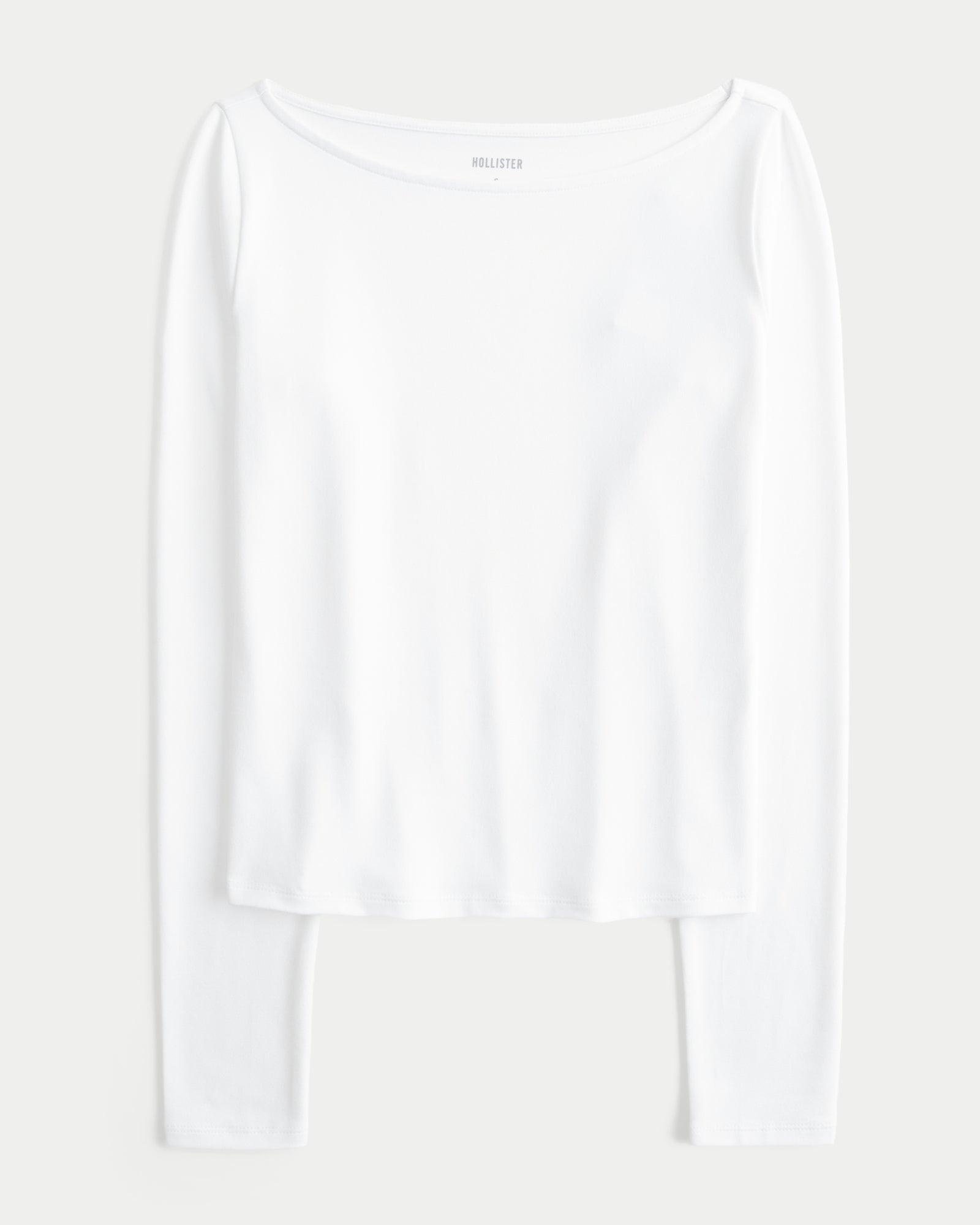 Hollister Soft Stretch Seamless Fabric Slash-Neck Top