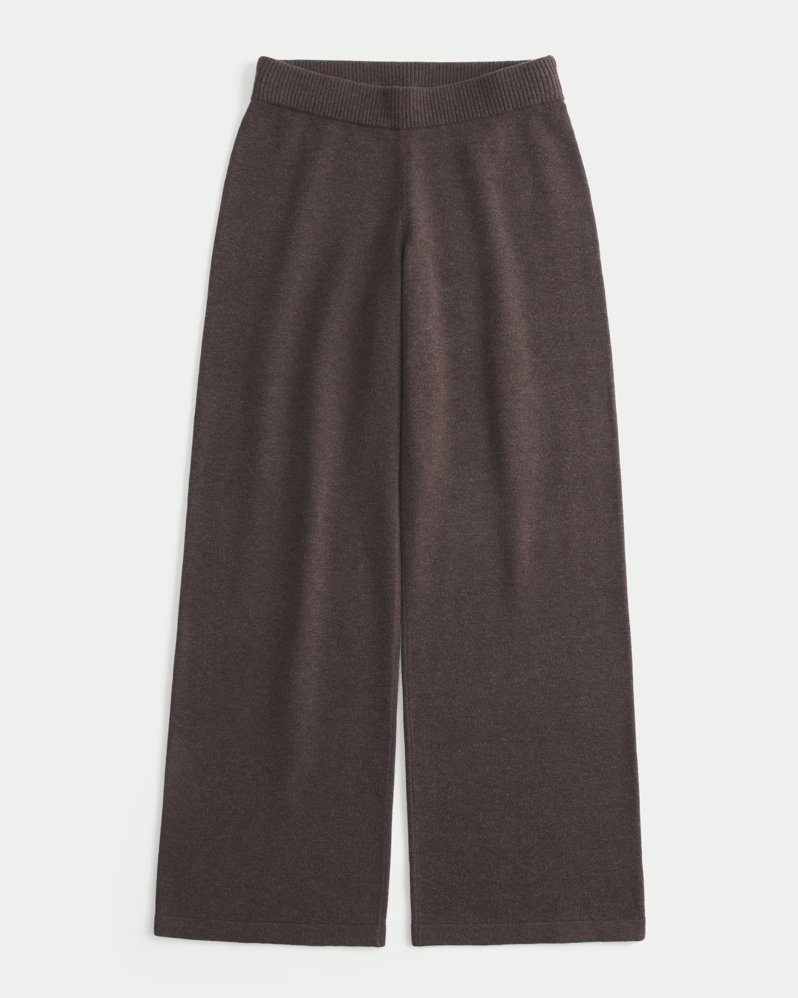 Hollister Low-Rise Sweater-Knit Straight Pants