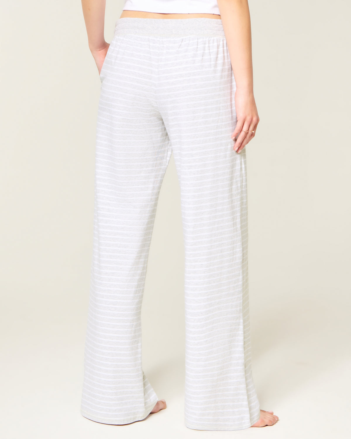 Hollister Knit Wide-Leg Pants