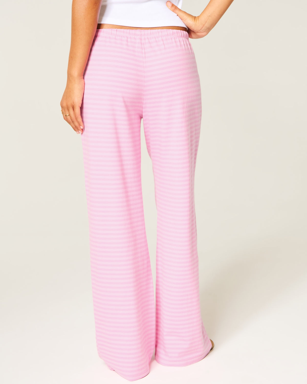 Hollister Knit Pull-On Wide-Leg Pants