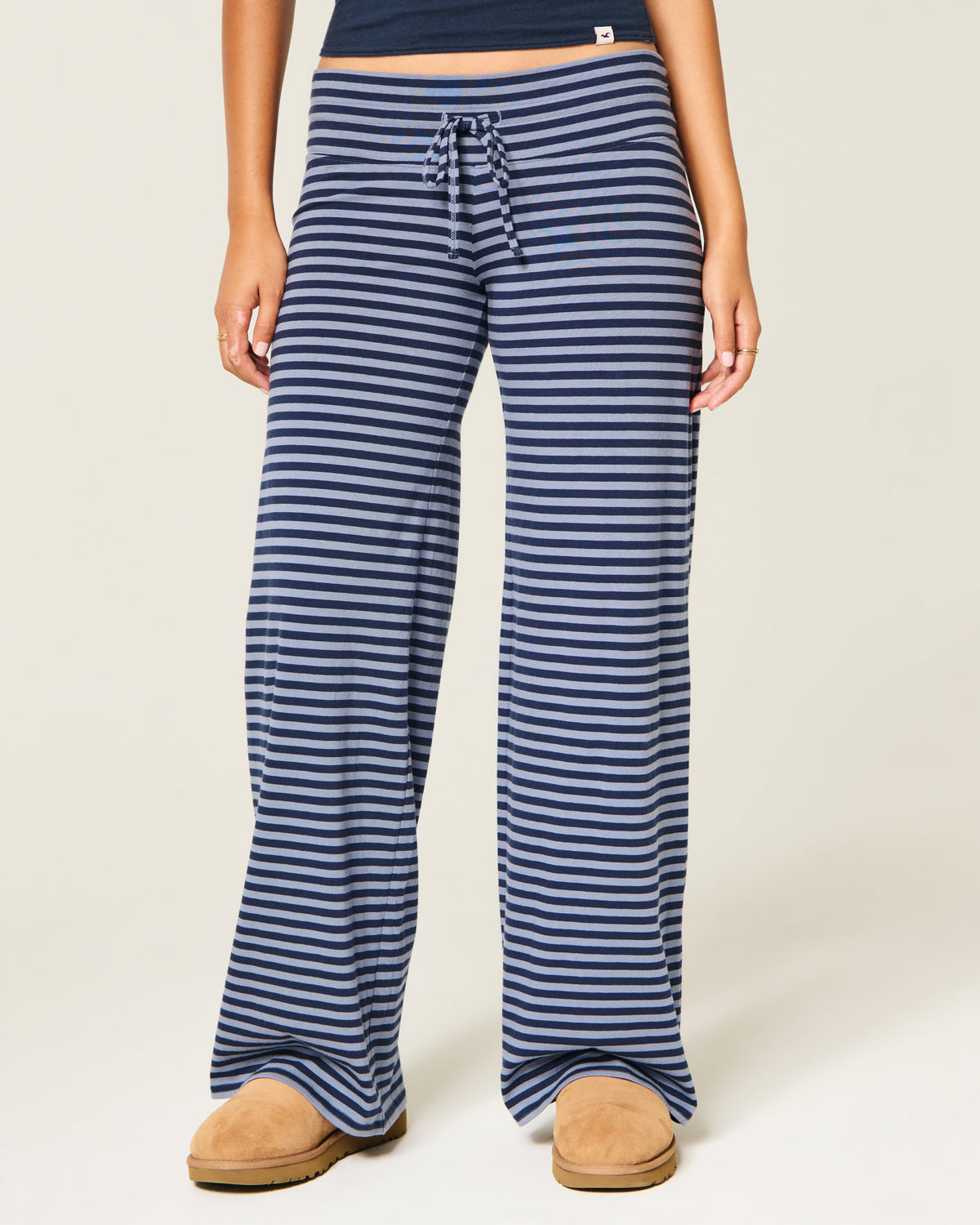 Hollister Knit Wide-Leg Pants