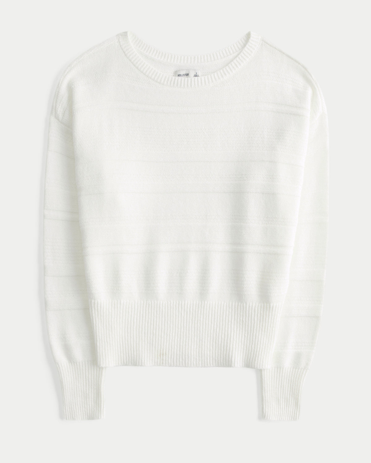 Hollister Banded Textural Sweater