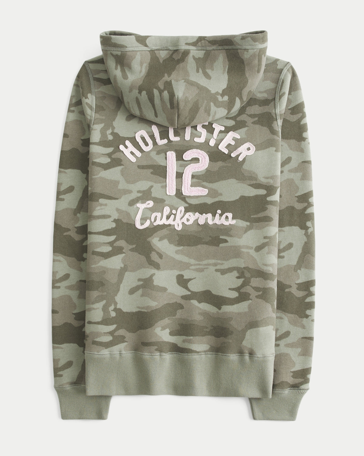 Hollister Hollister Feel Good Logo Camo Full-Zip