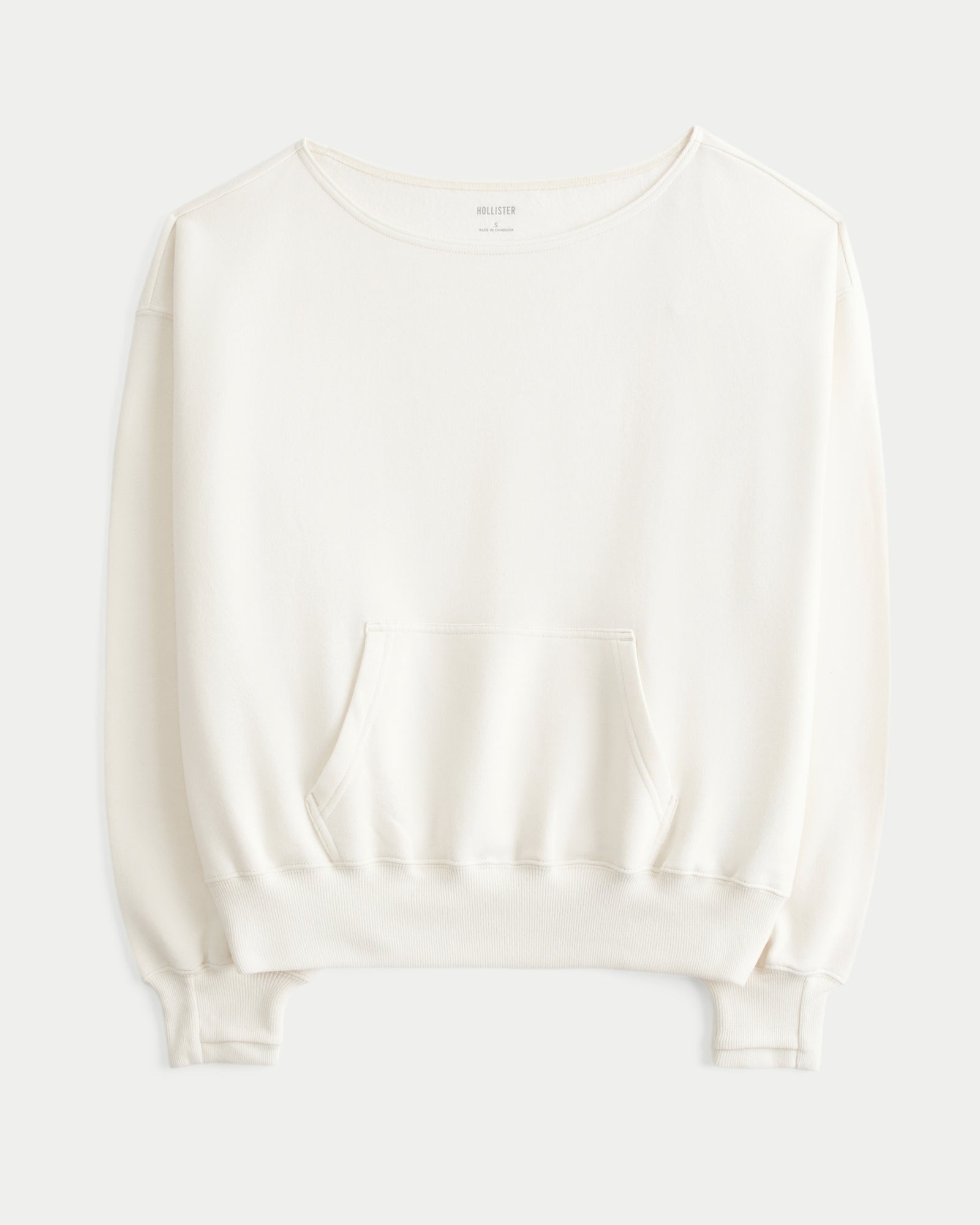 Hollister Hollister Feel Good Easy Off-the-Shoulder Sweatshirt