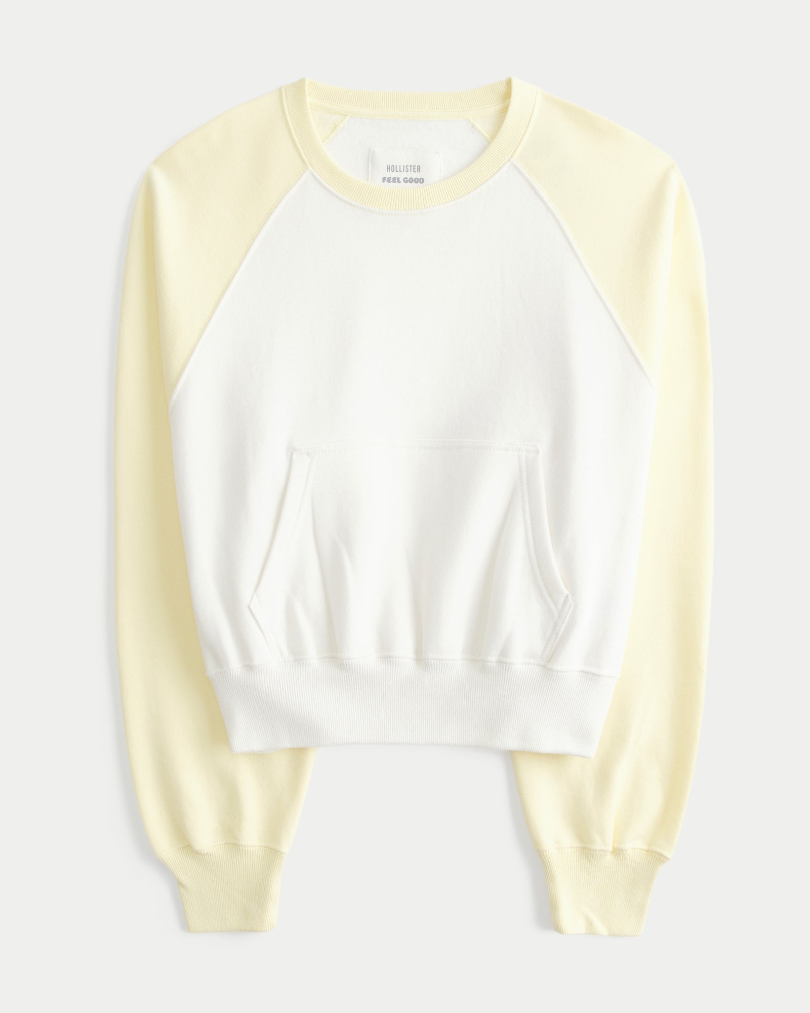 Hollister Hollister Cotton Collection Classic Raglan Crew Sweatshirt