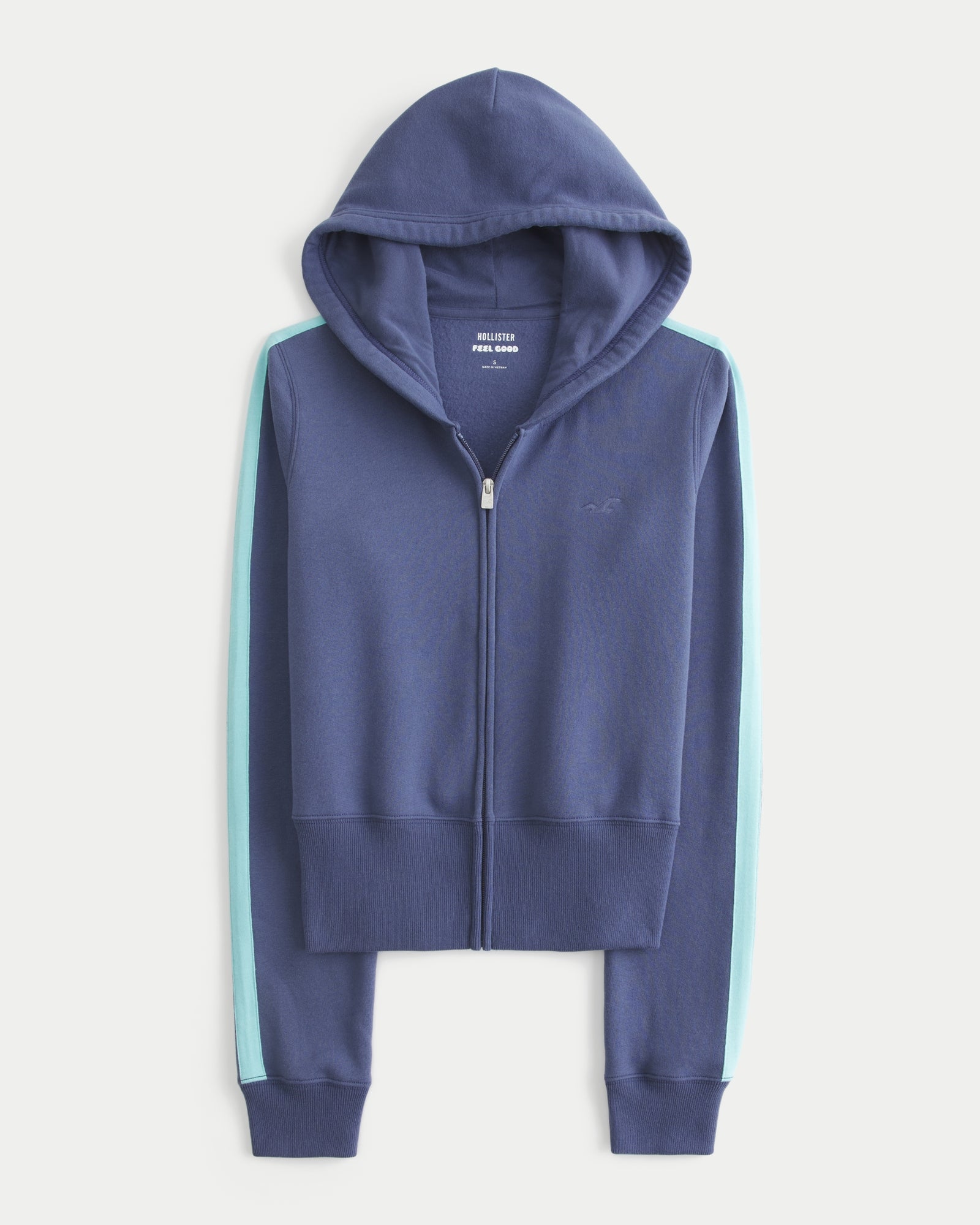 Hollister Hollister Feel Good Zip-Up Hoodie