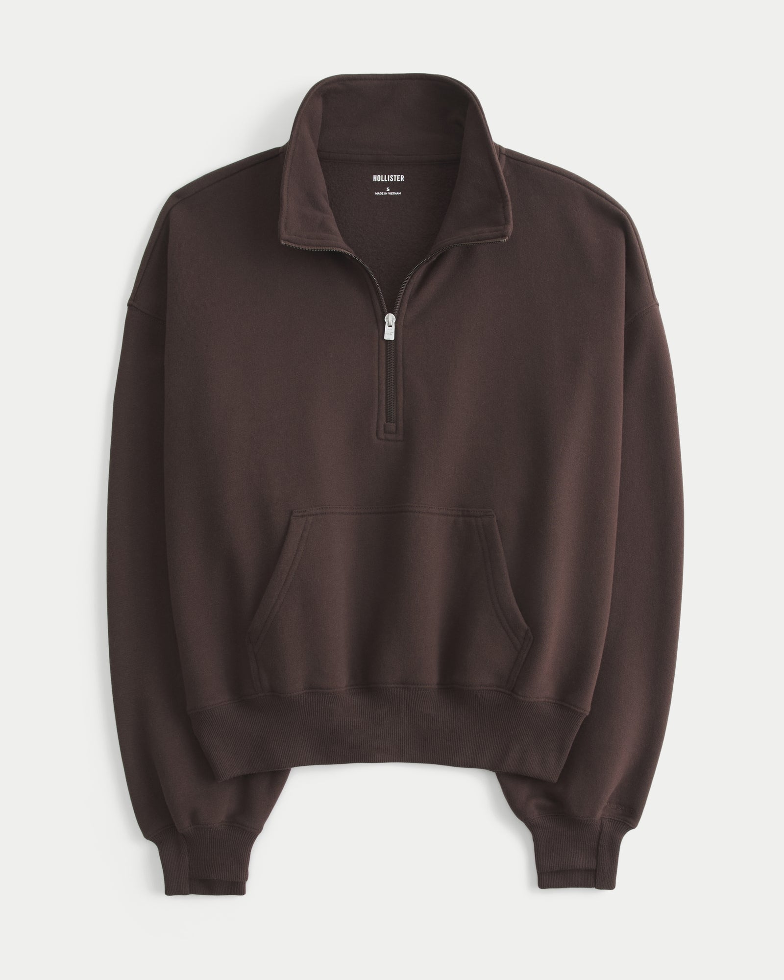 Hollister Hollister Feel Good Half-Zip Sweatshirt