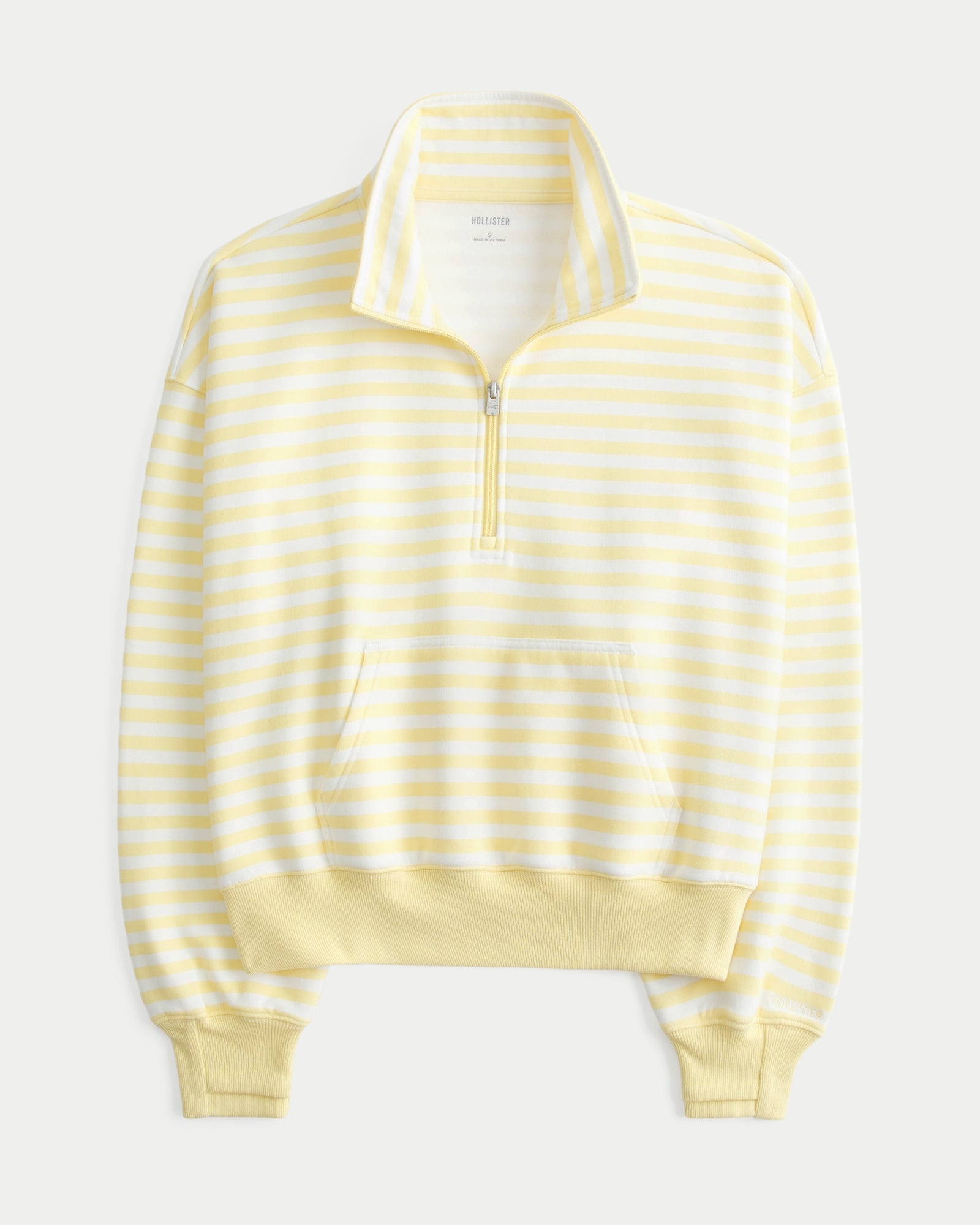 Hollister Hollister Feel Good Half-Zip Sweatshirt