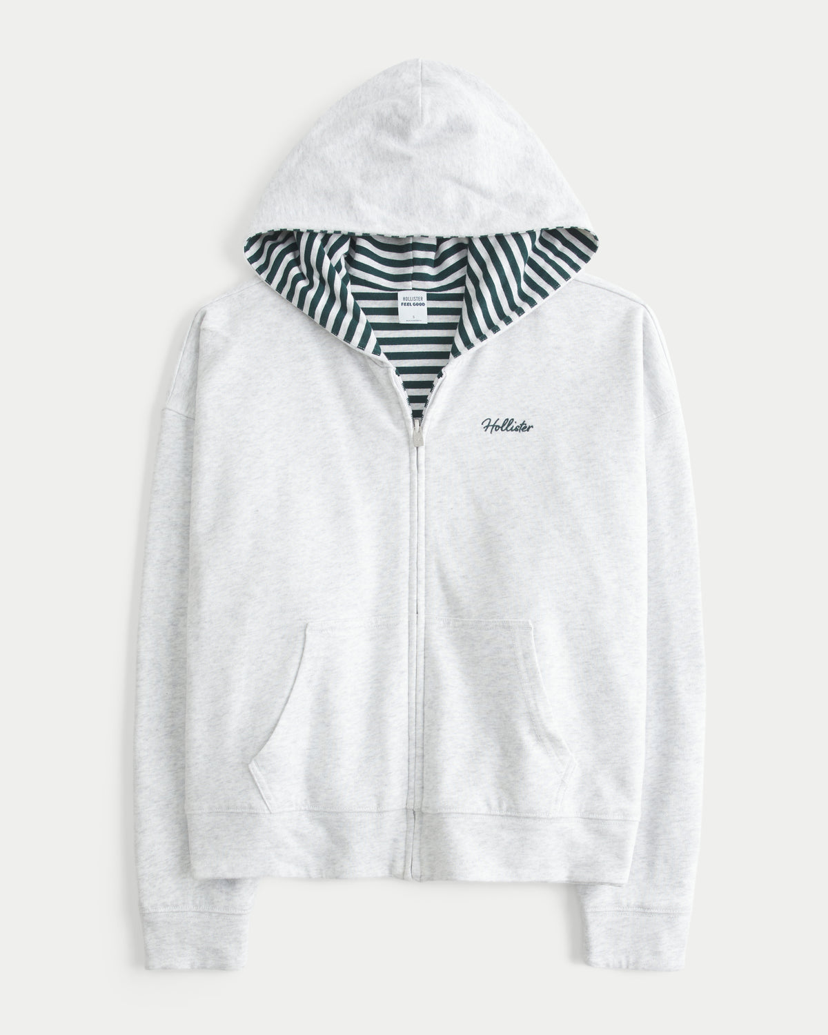 Hollister Hollister Feel Good Reversible Zip-Up Hoodie