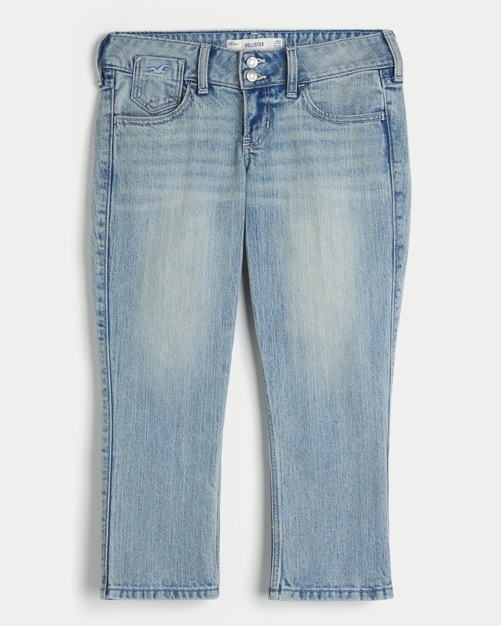 Hollister Ultra Low-Rise Capri Jeans
