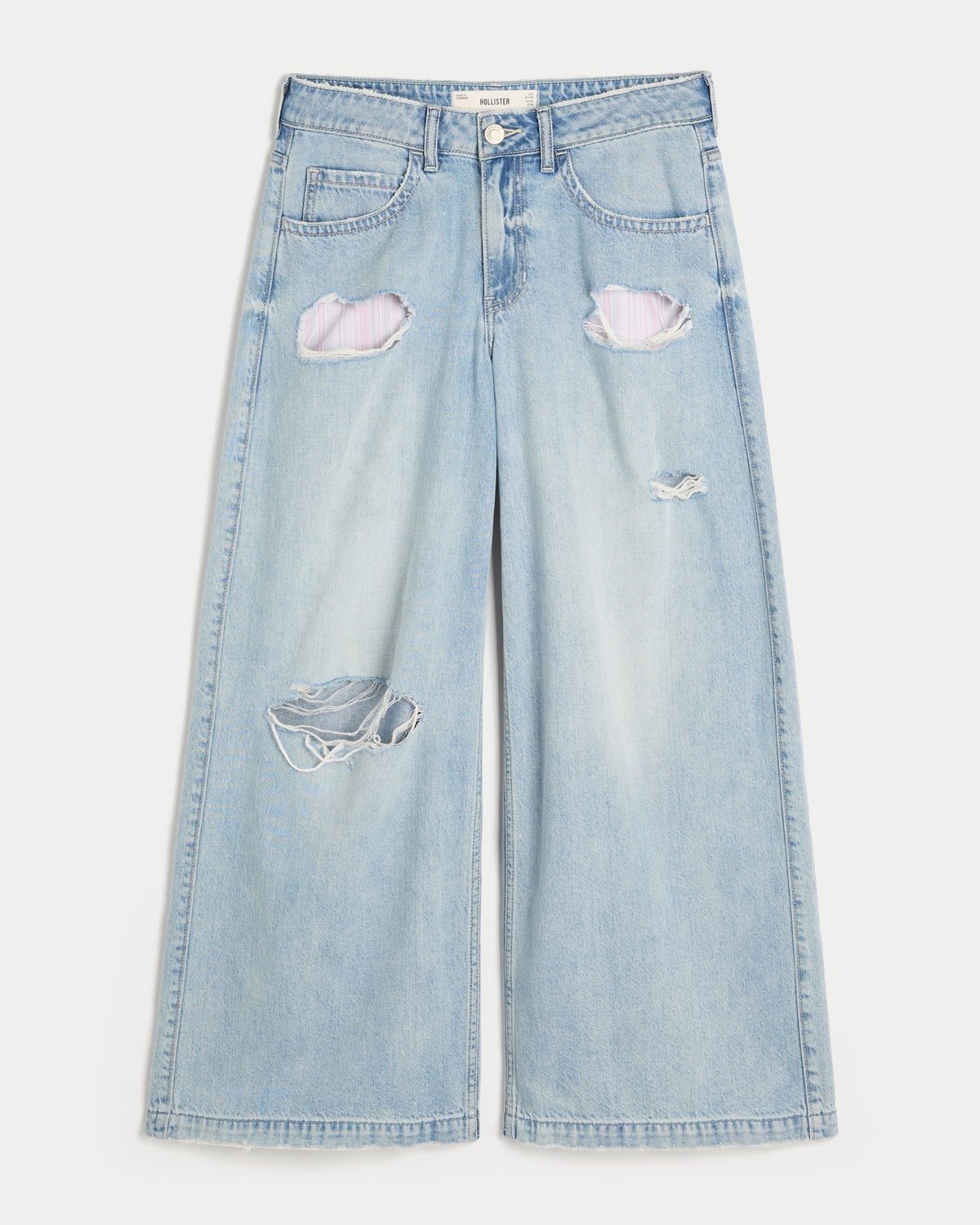 Hollister Ultra Low-Rise Drapey Beyond Baggy Jeans