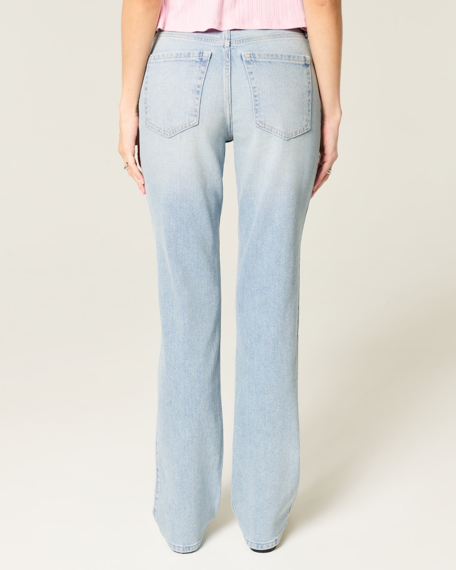 Hollister High-Rise Straight Jeans