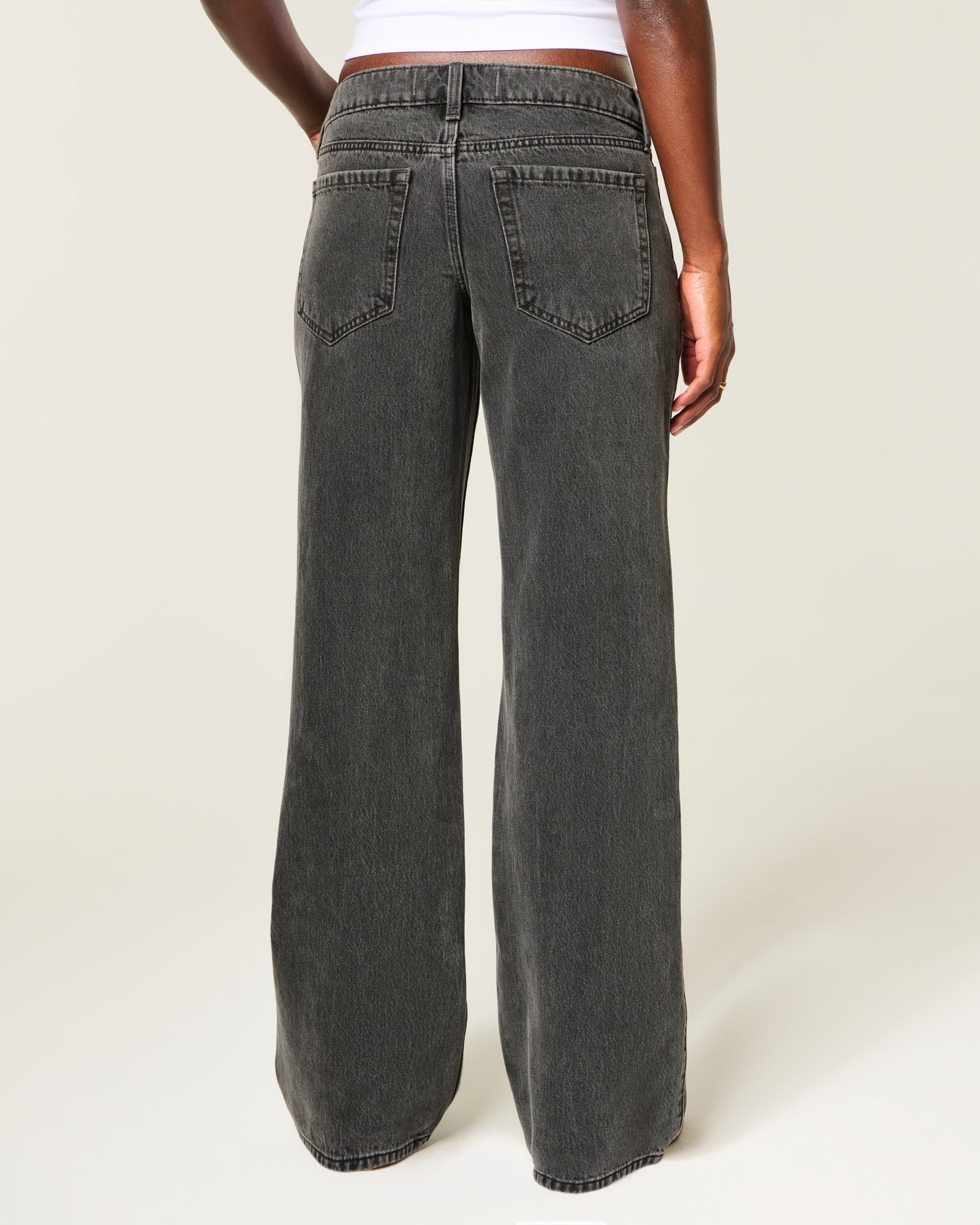 Hollister Ultra Low-Rise Baggy Jeans