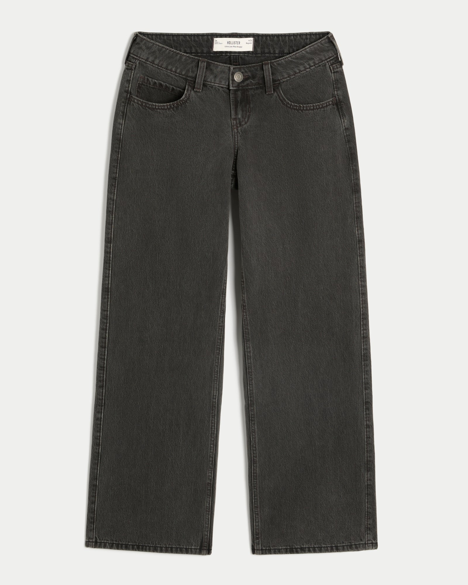 Hollister Ultra Low-Rise Baggy Jeans