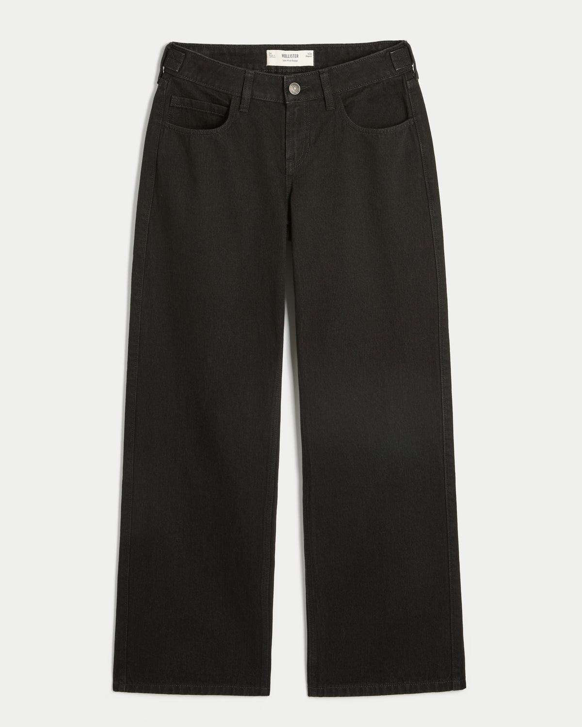 Hollister Hollister Andi Adjustable Waist Low-Rise Baggy Jeans