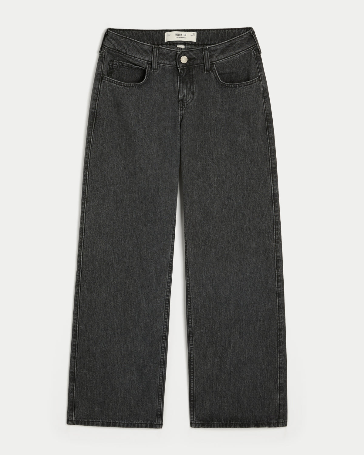 Hollister Curvy Low-Rise Y2K Camo Baggy Jeans