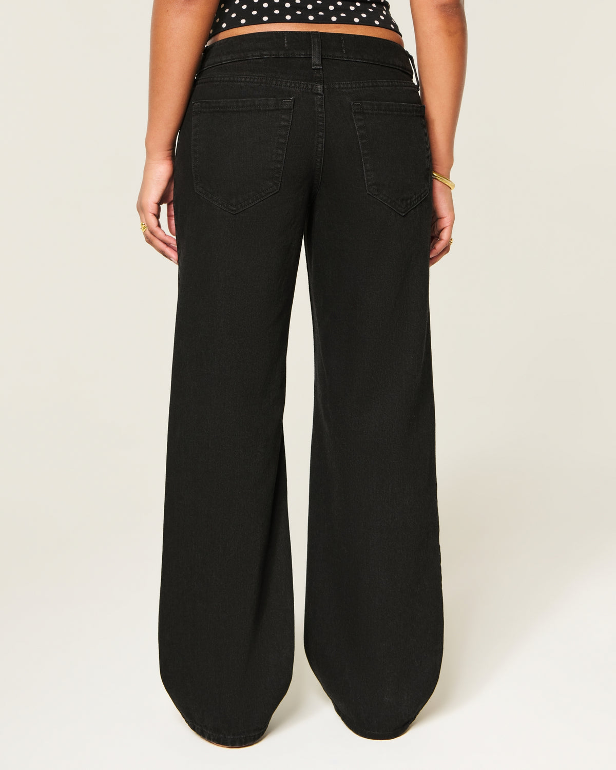 Hollister Curvy Low-Rise Y2K Camo Baggy Jeans