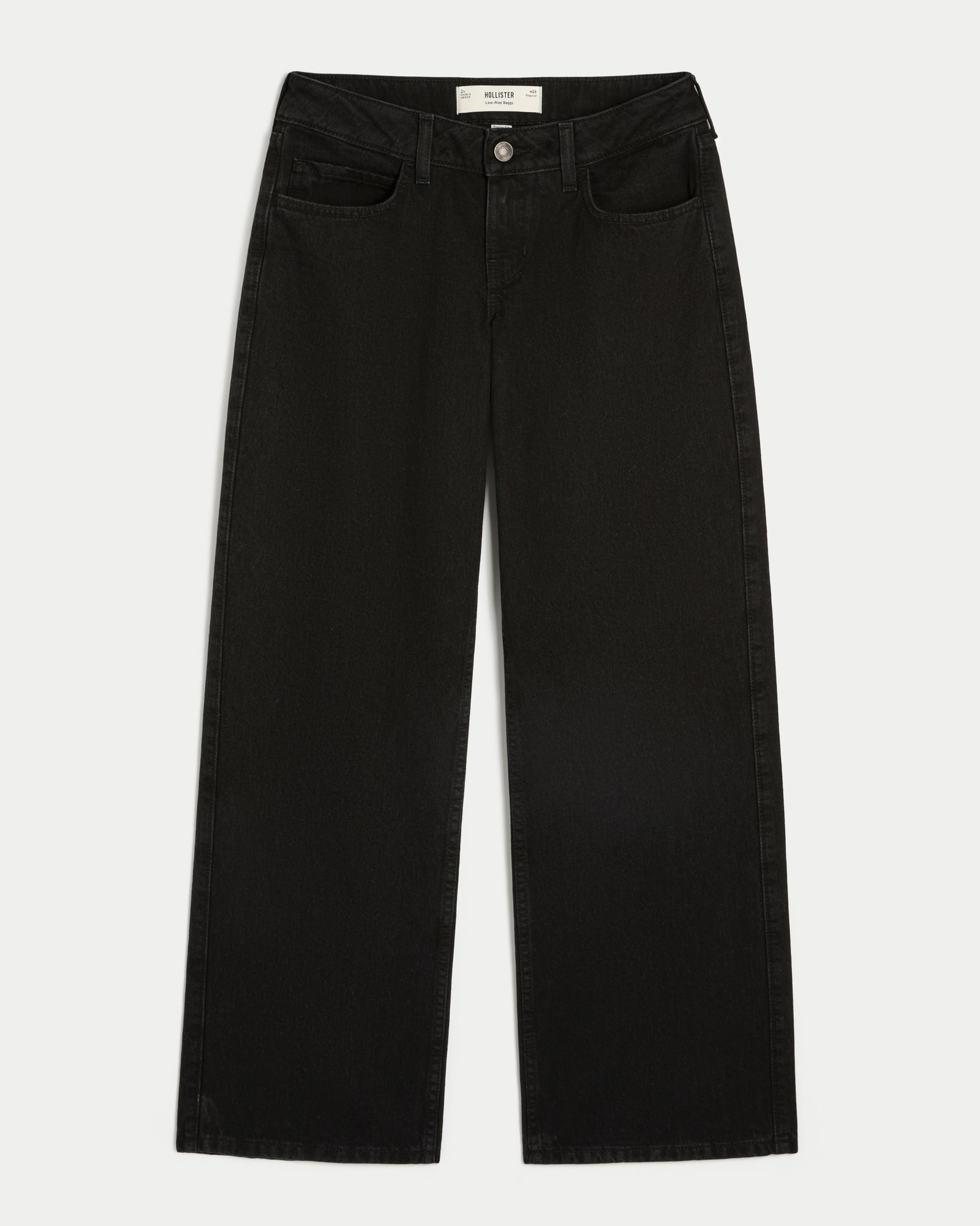 Hollister Curvy Low-Rise Y2K Camo Baggy Jeans