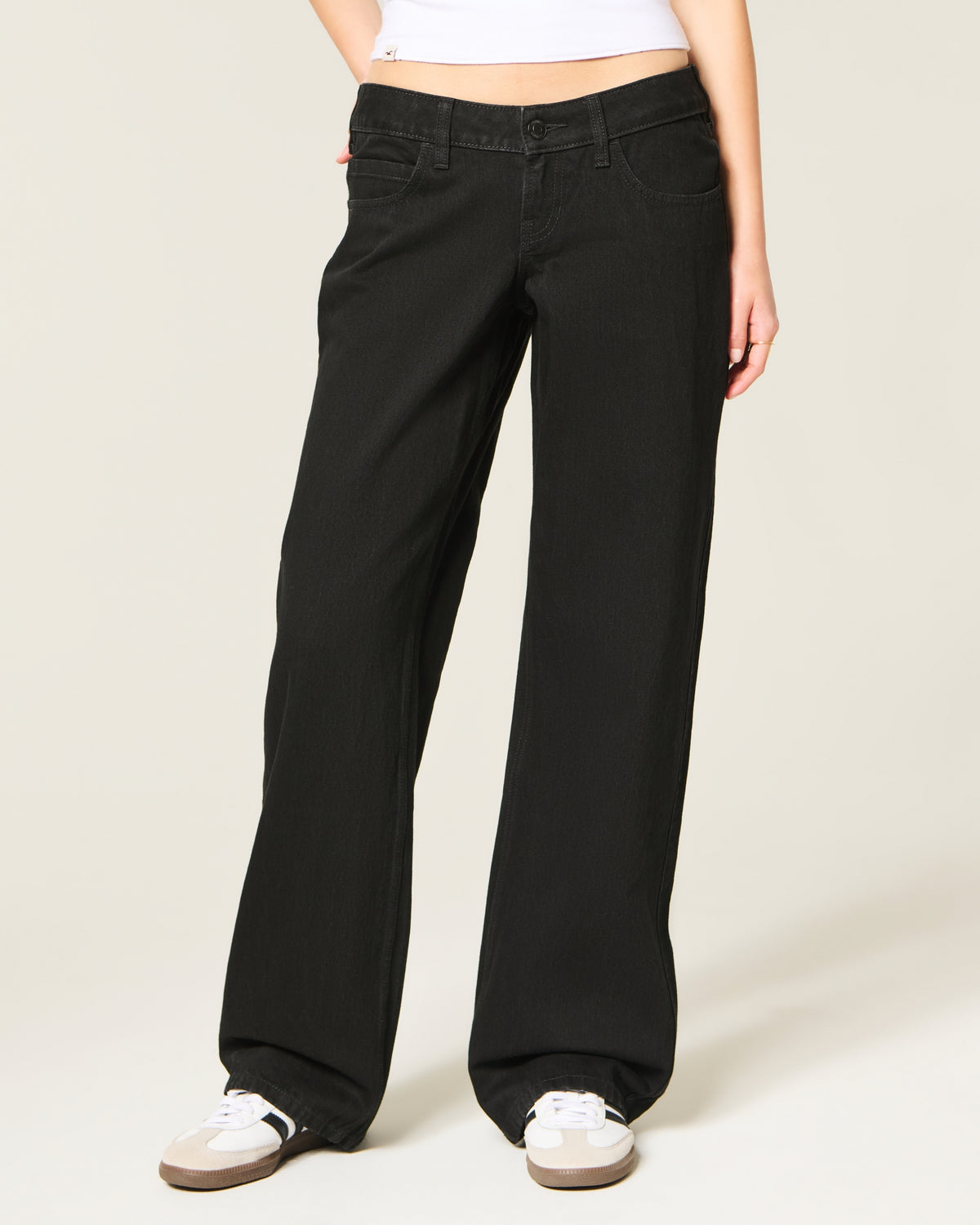 Hollister Ultra Low-Rise Baggy Jeans