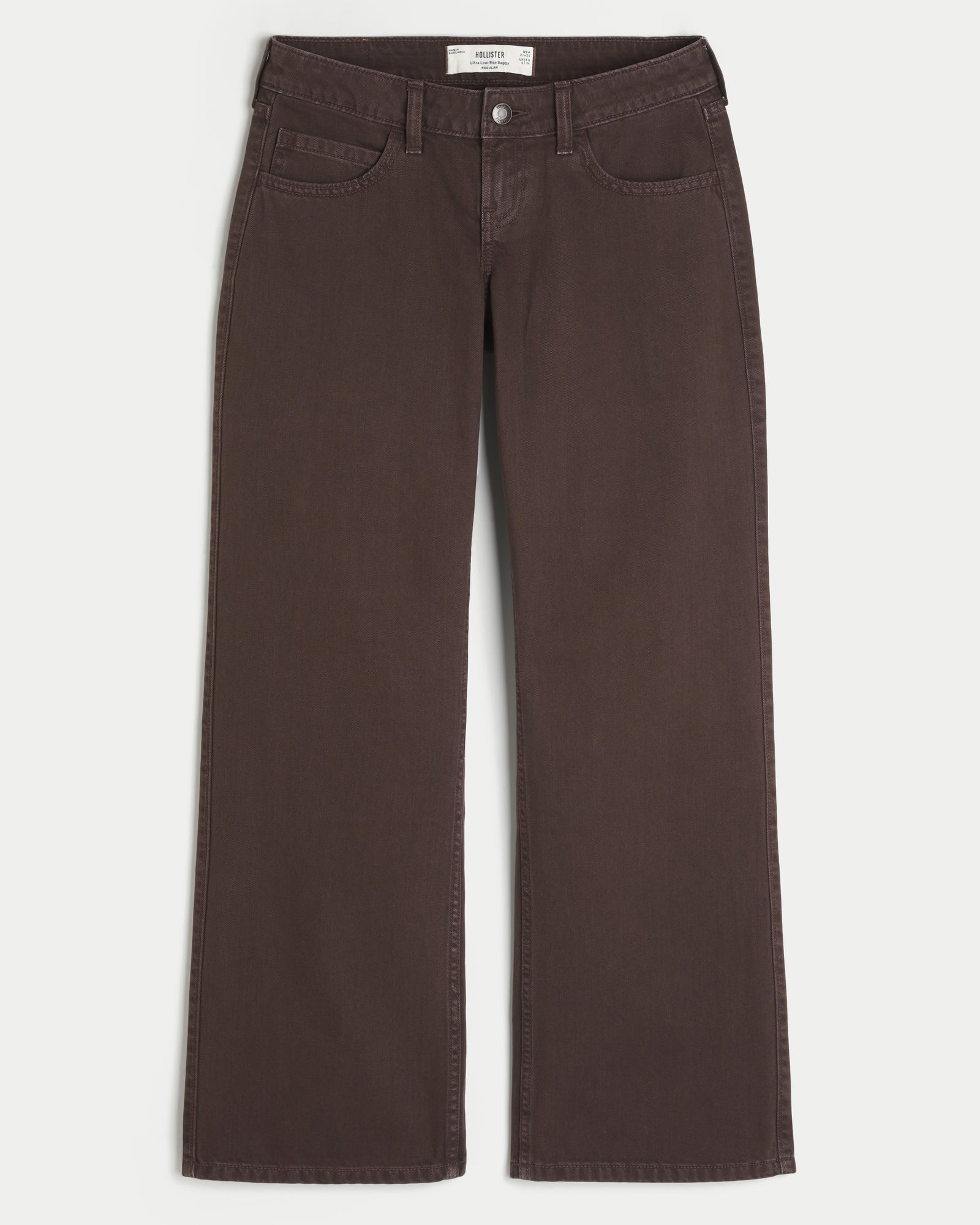 Hollister Ultra Low-Rise Baggy Jeans