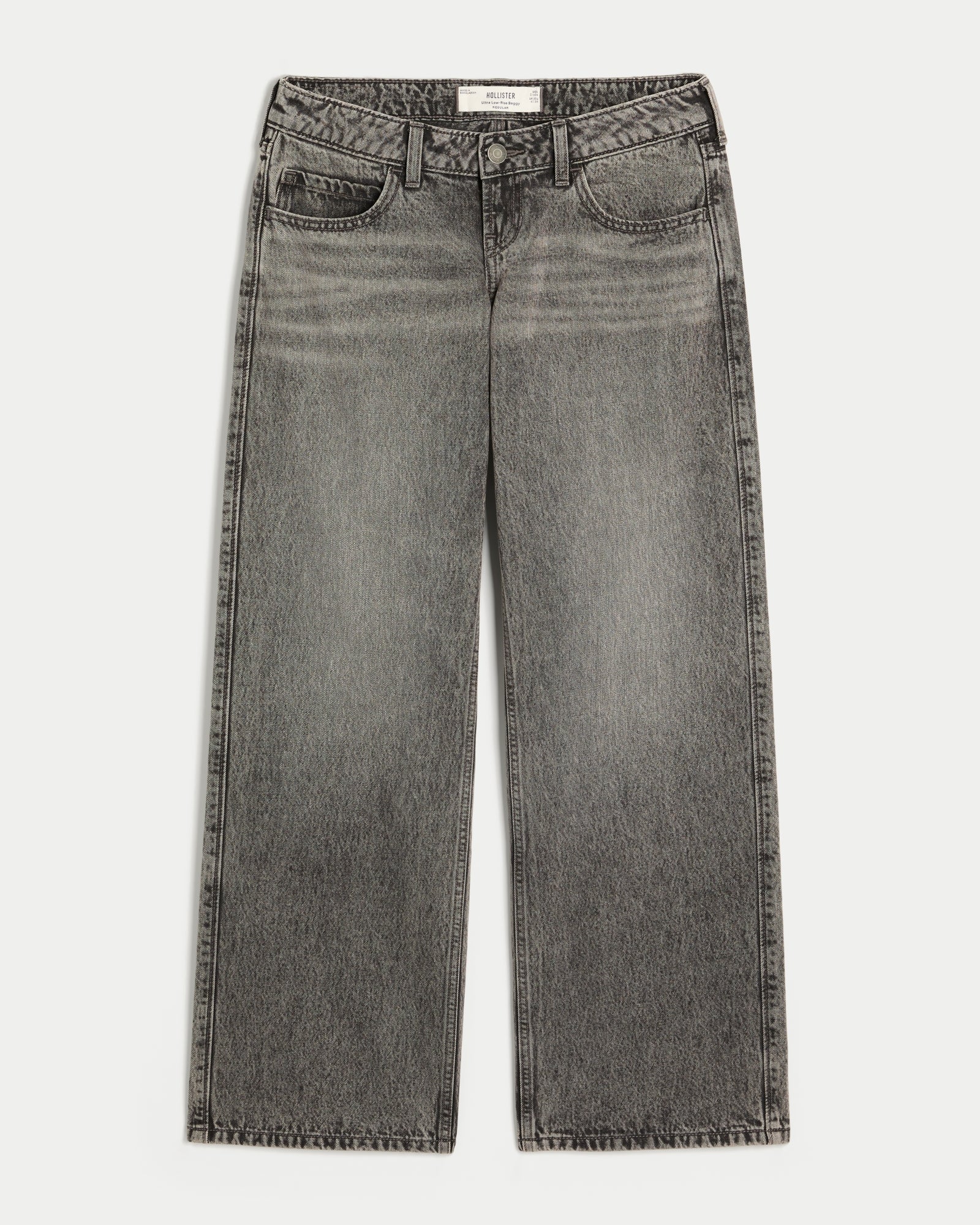 Hollister Ultra Low-Rise Baggy Jeans
