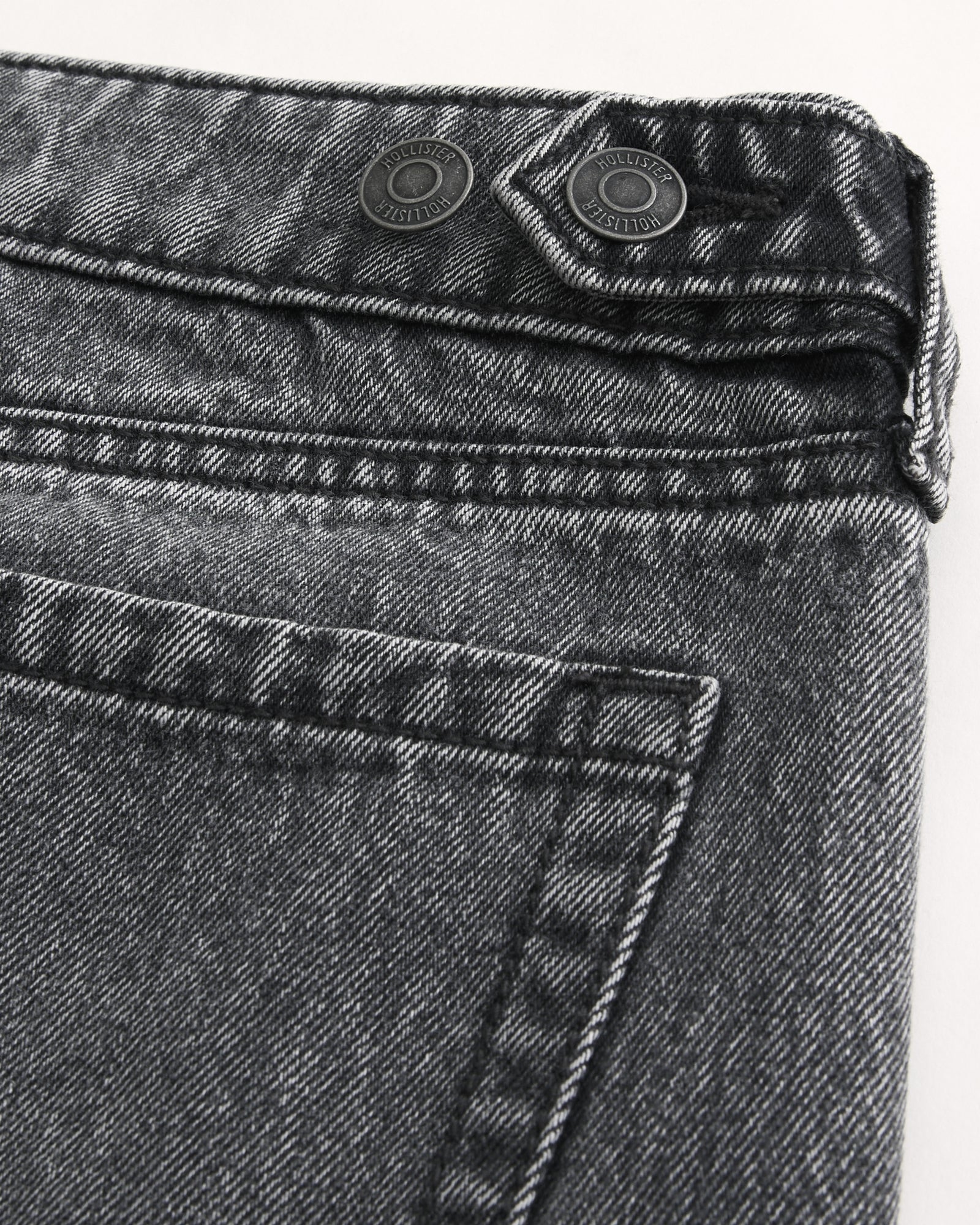 Hollister Hollister Andi Adjustable Waist Low-Rise Baggy Jeans