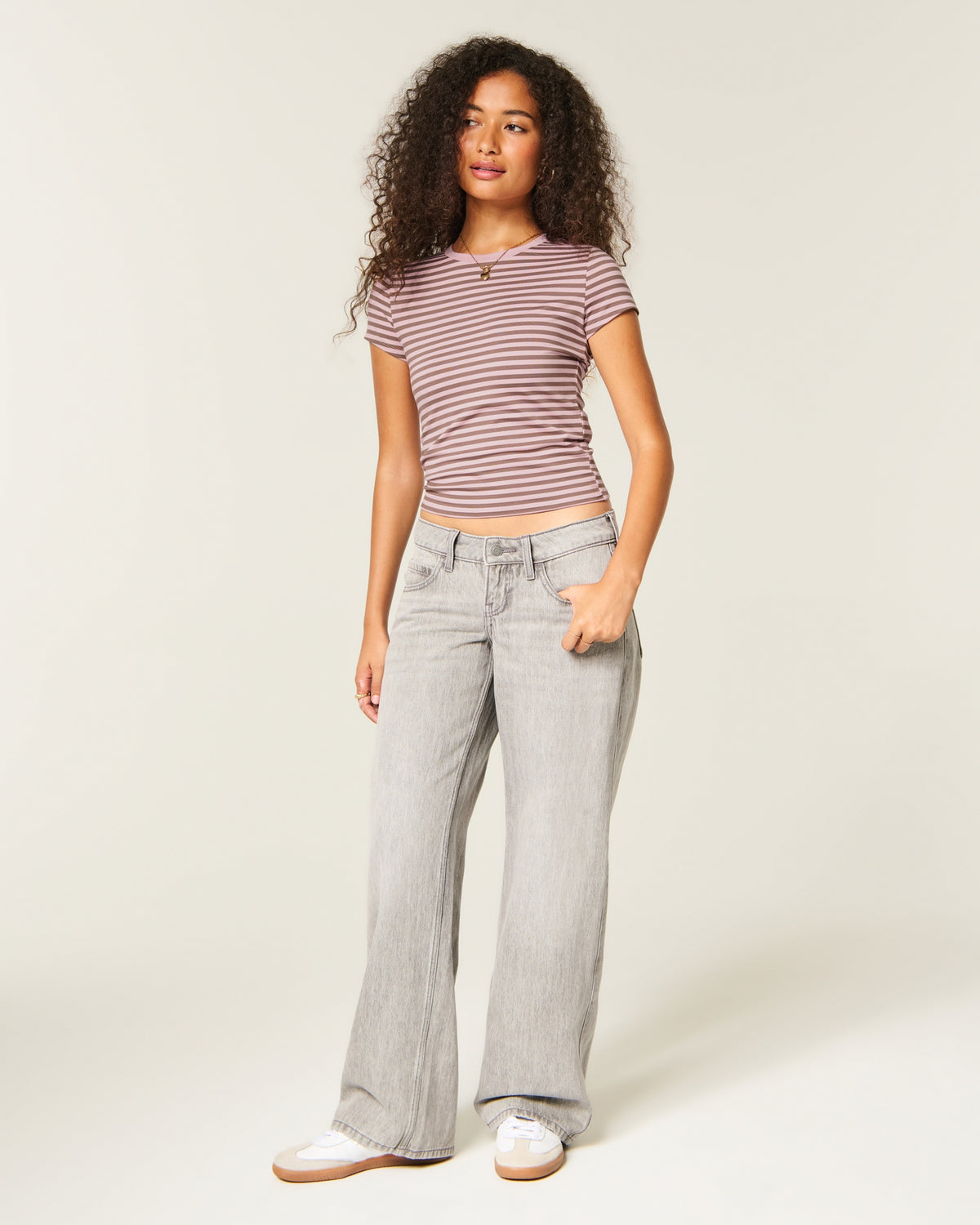 Hollister Ultra Low-Rise Baggy Jeans