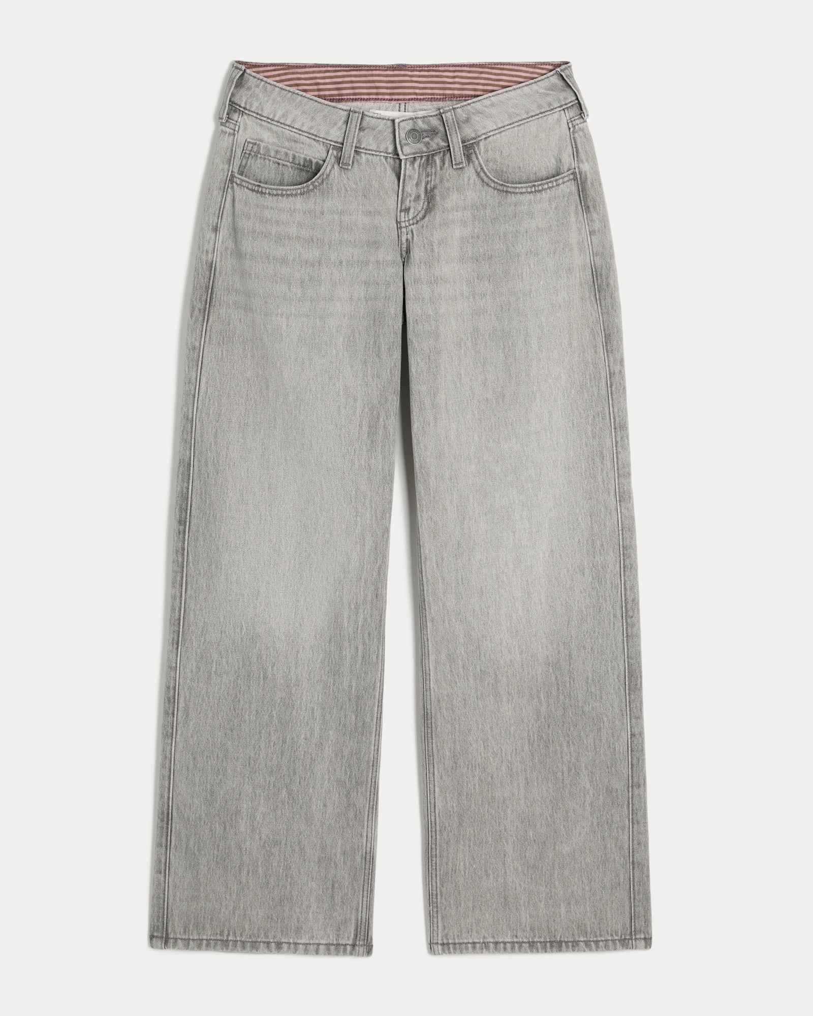 Hollister Ultra Low-Rise Baggy Jeans