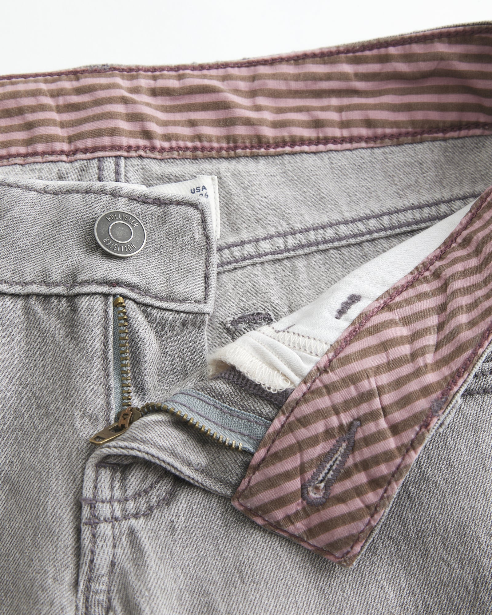 Hollister Ultra Low-Rise Baggy Jeans