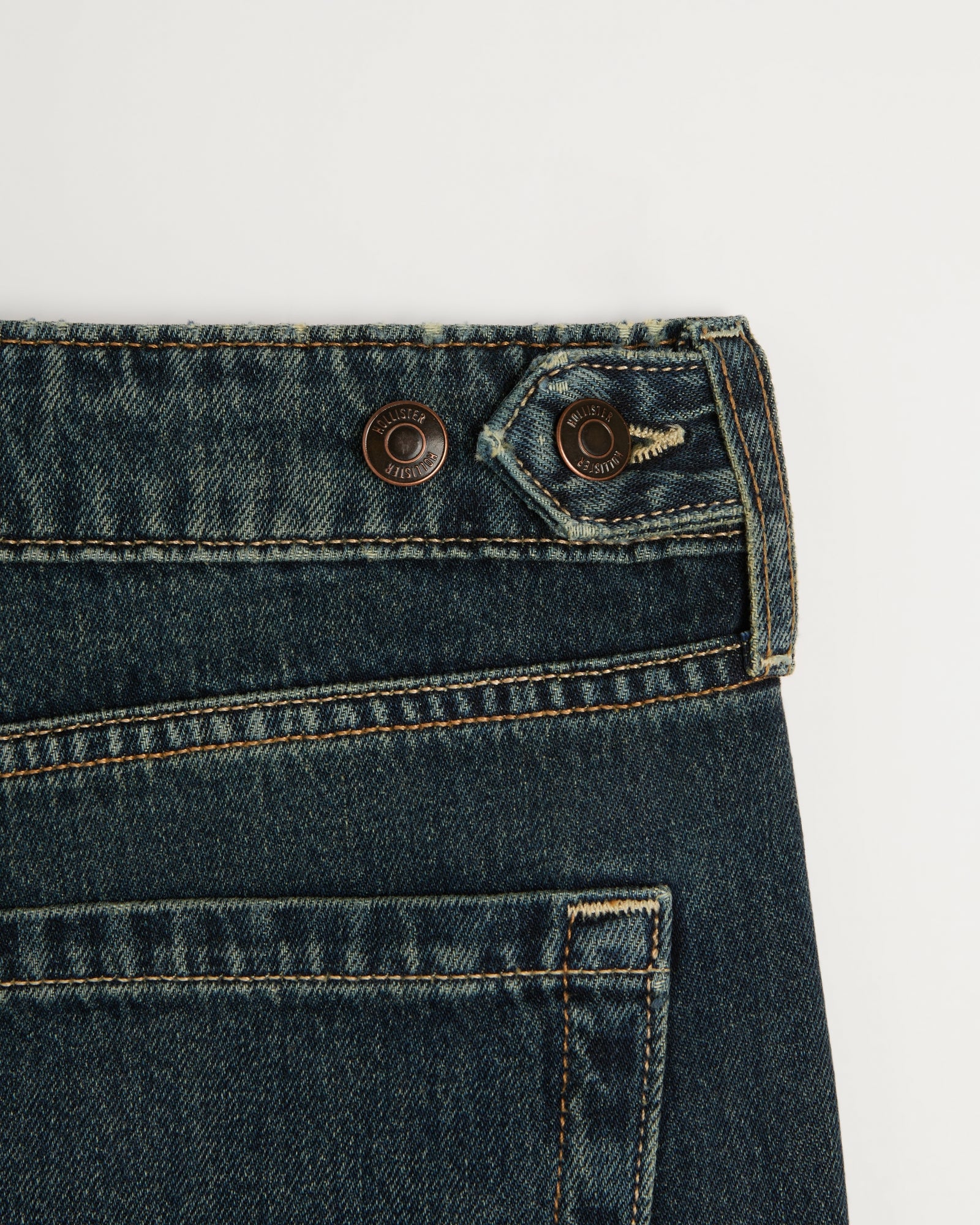 Hollister Hollister Andi Adjustable Waist Low-Rise Baggy Jeans