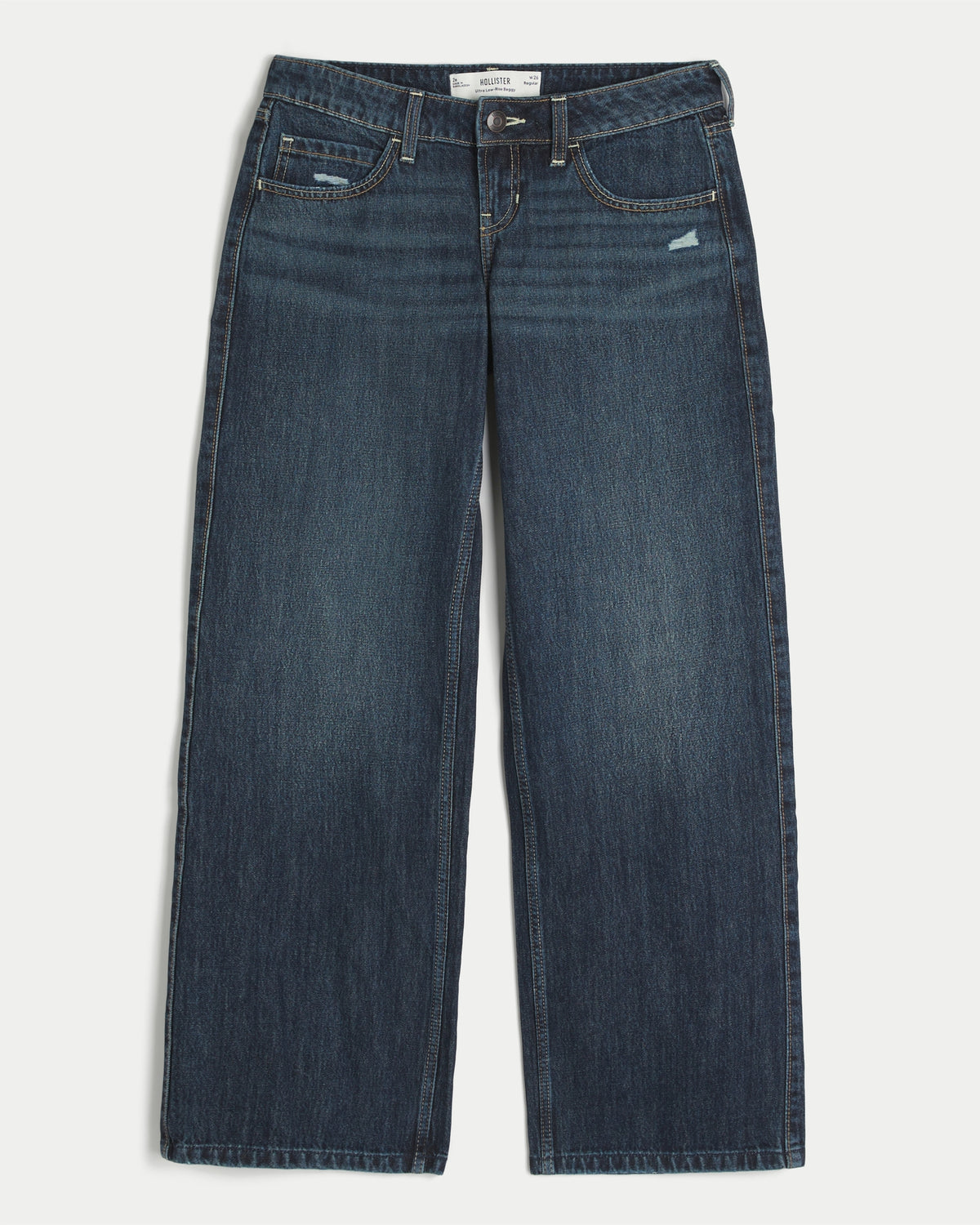 Hollister Ultra Low-Rise Baggy Jeans