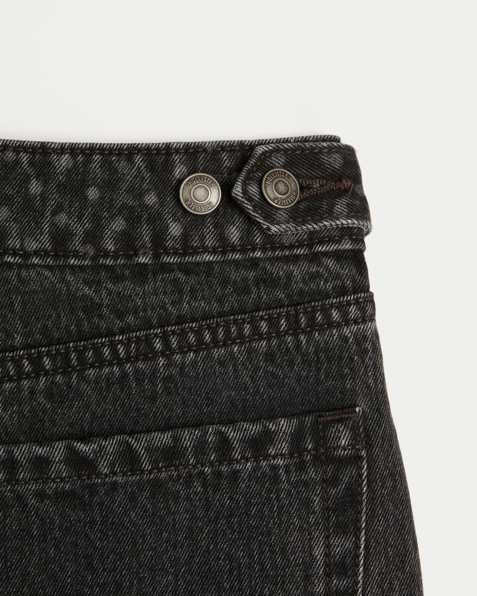 Hollister Hollister Andi Adjustable Waist Low-Rise Baggy Jeans