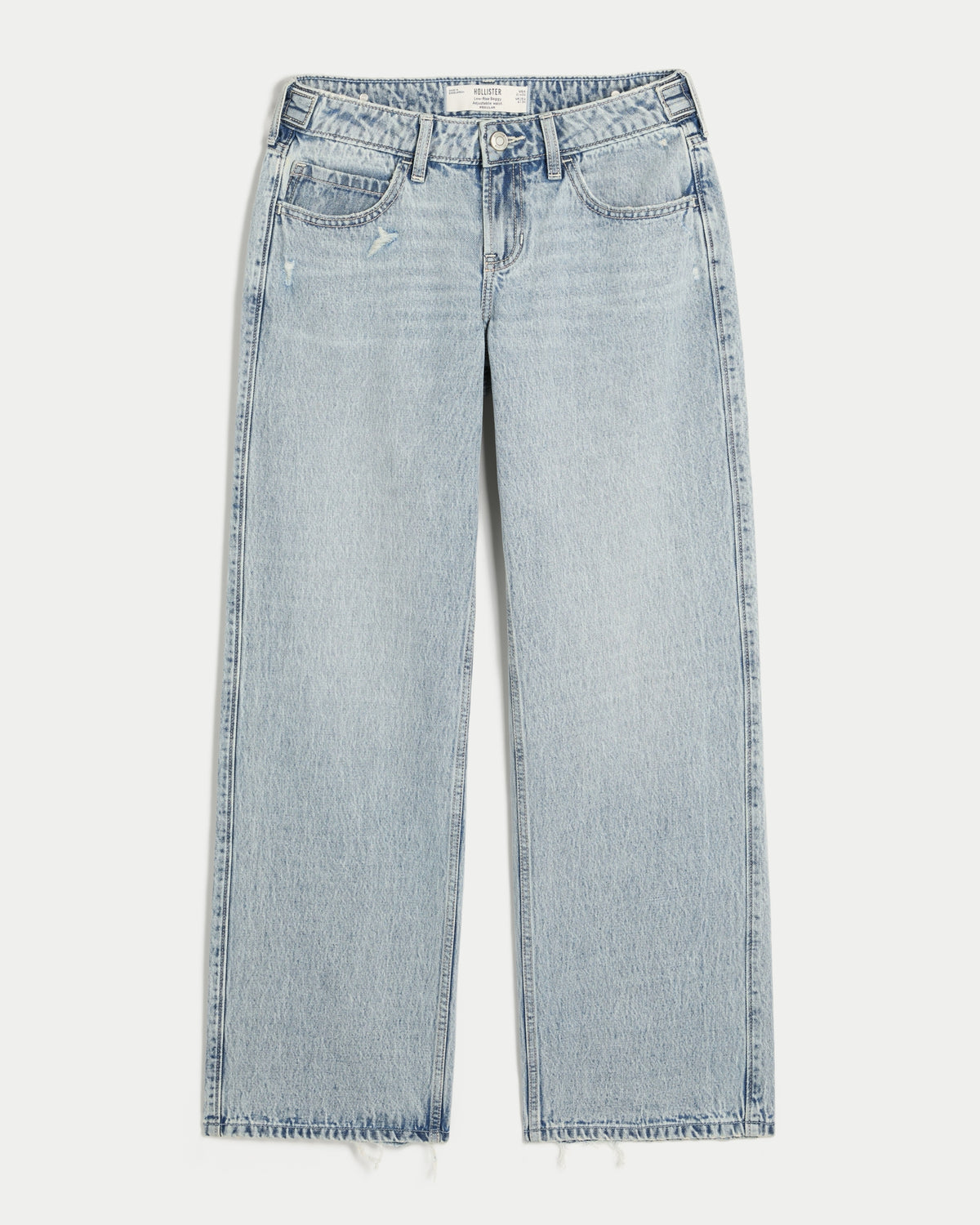 Hollister Hollister Andi Adjustable Waist Low-Rise Baggy Jeans