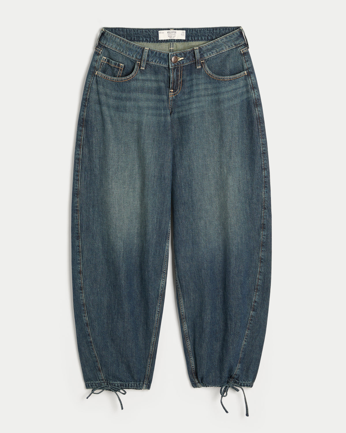 Hollister Ultra Low-Rise Balloon Jeans