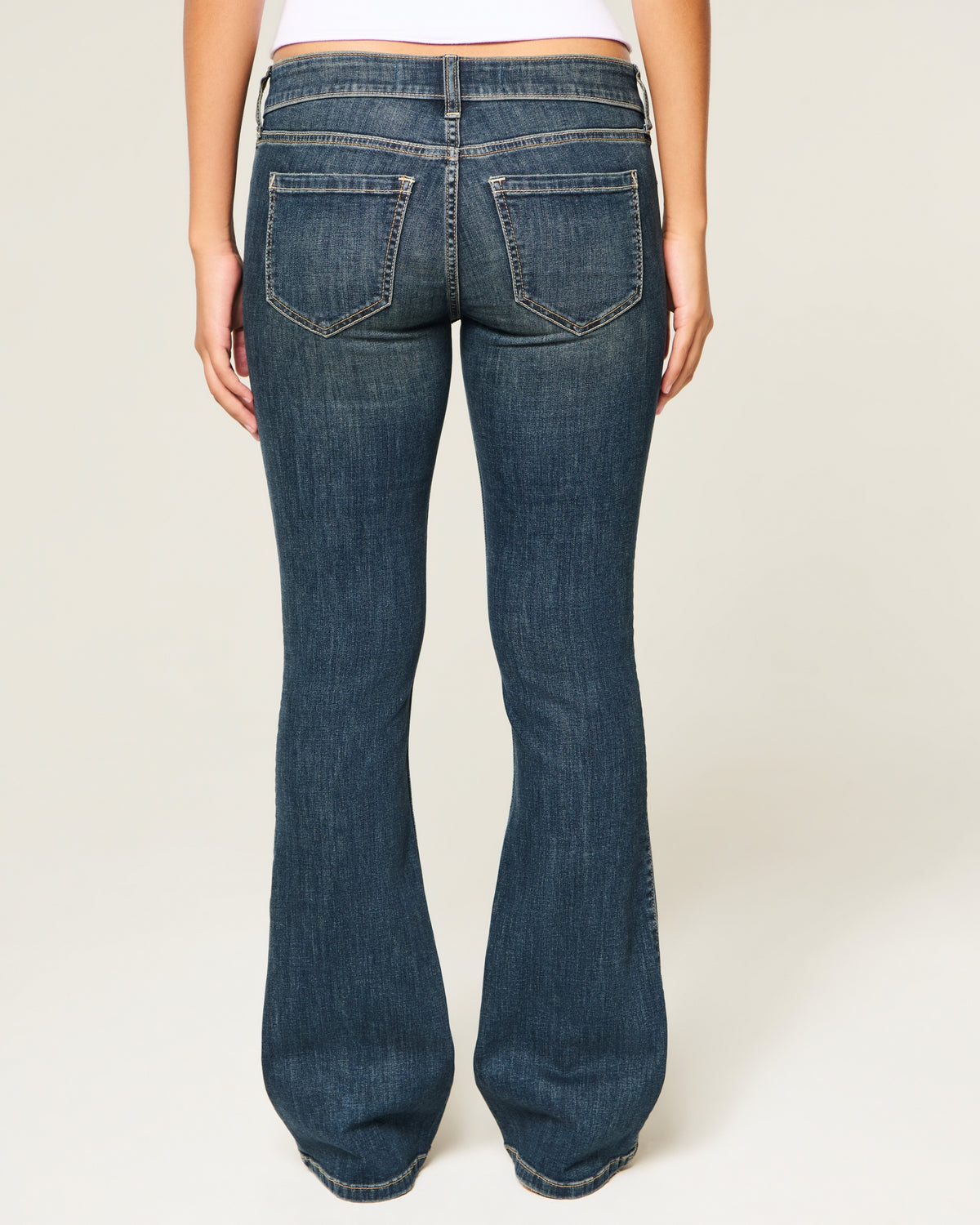 Hollister Low-Rise Stretch Bootcut Jeans