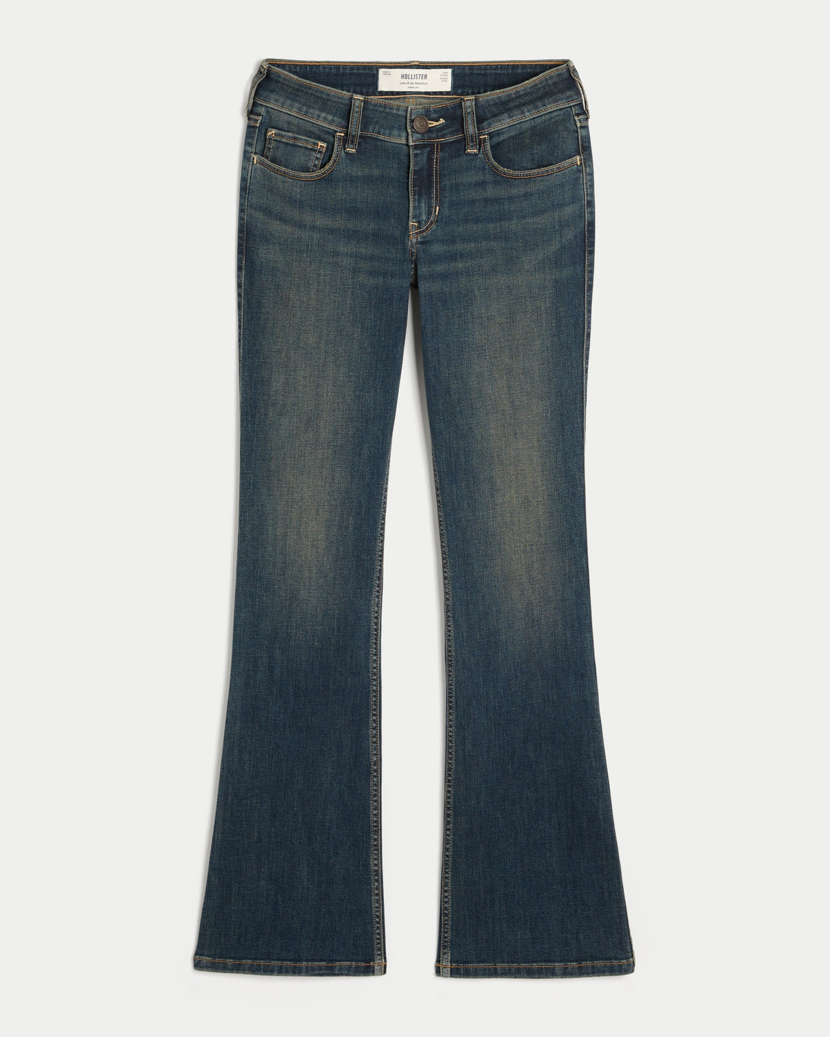 Hollister Low-Rise Stretch Bootcut Jeans