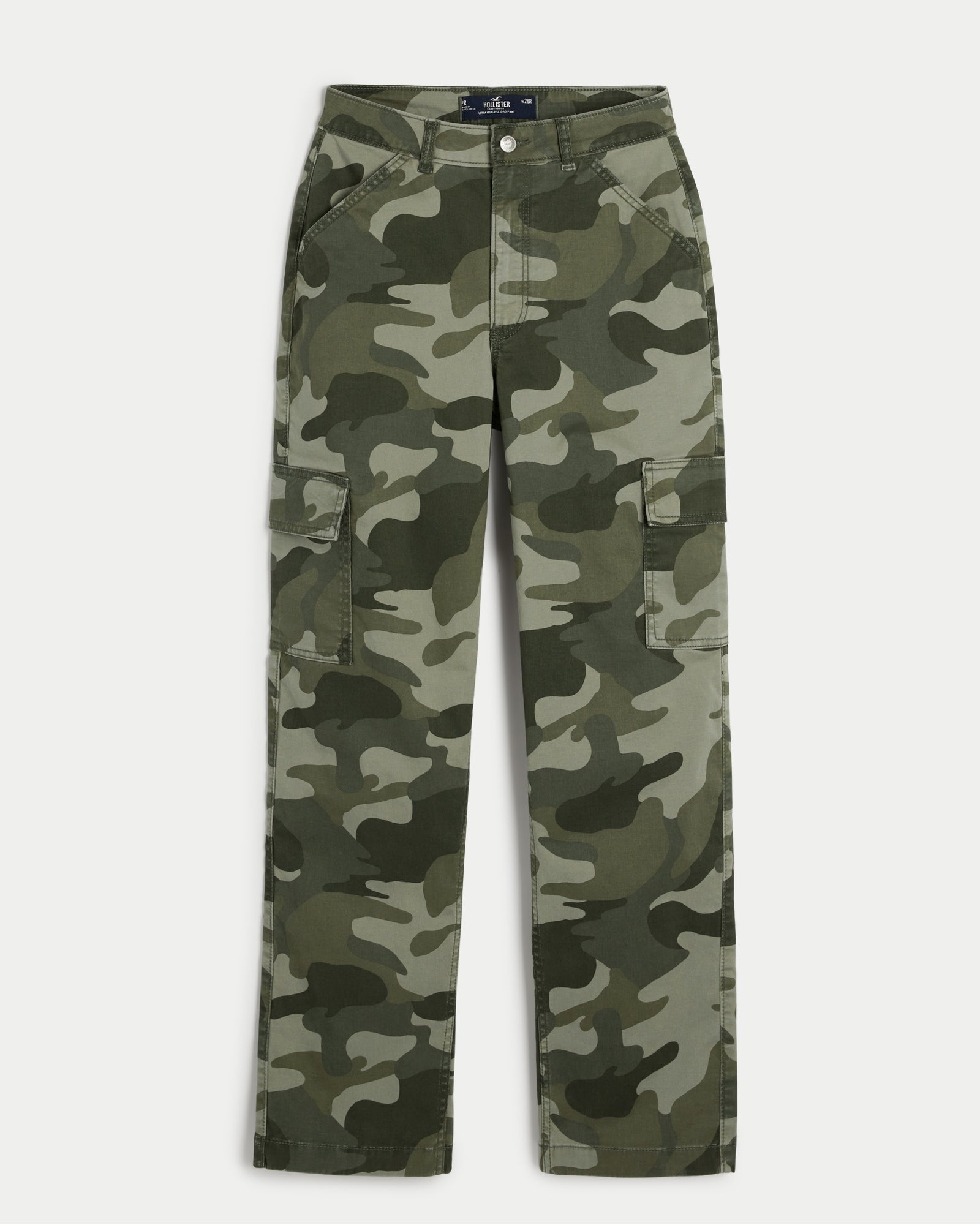 Hollister Ultra High-Rise Cargo Dad Pants