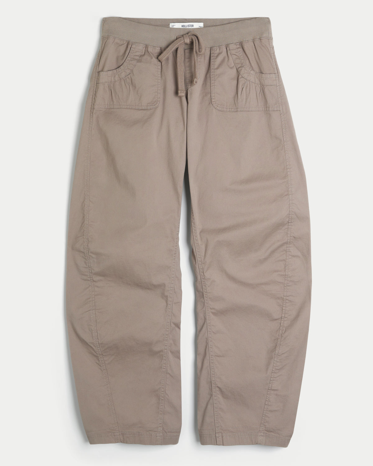 Hollister Hollister Remi Ultra Low-Rise Poplin Baggy Cinch Pants