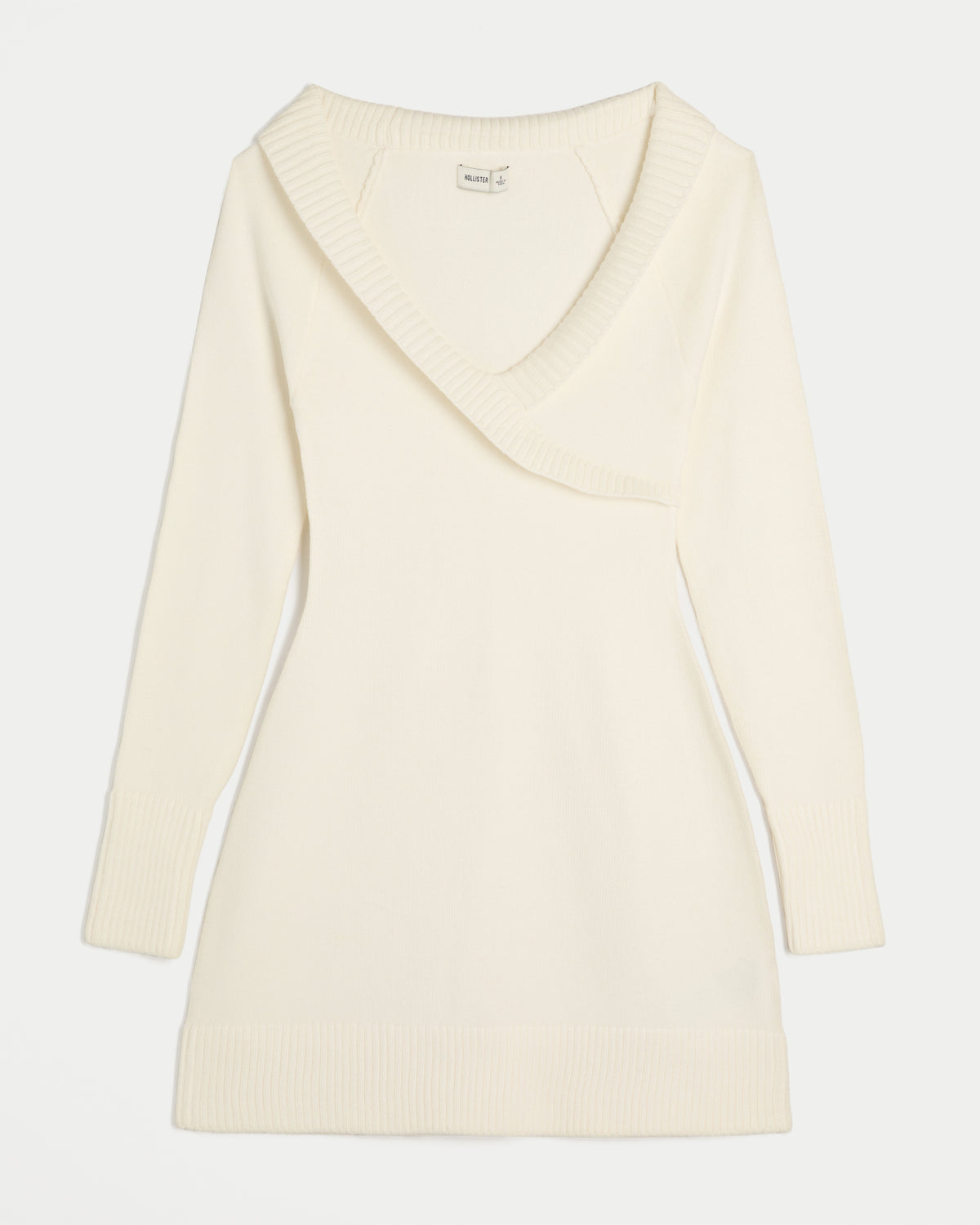 Hollister Crossover Sweater Mini Dress