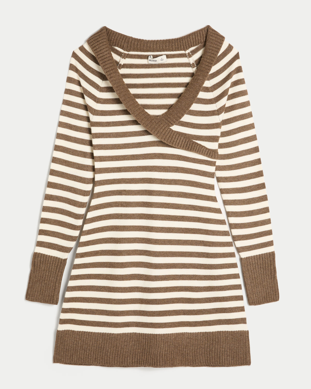 Hollister Crossover Sweater Mini Dress