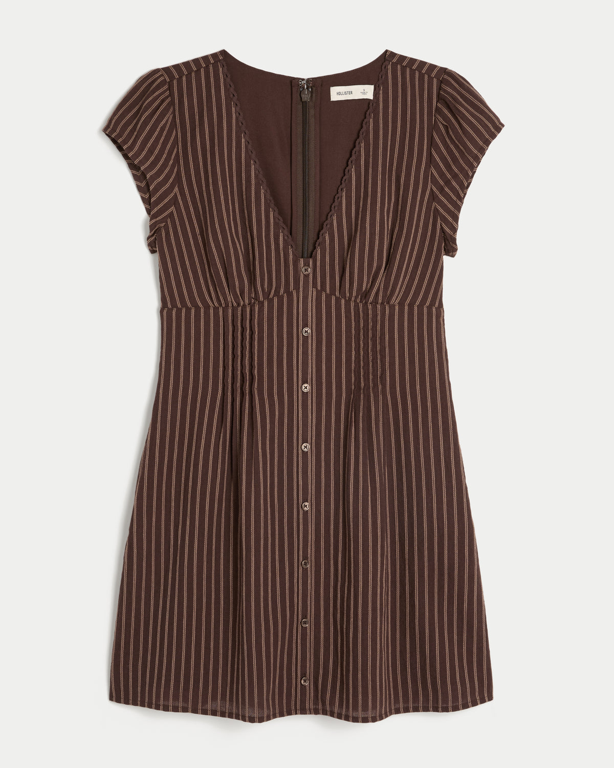 Hollister Button Mini Dress