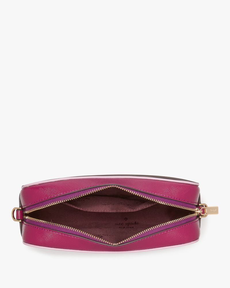 KateSpade Oh Snap Mini Camera Bag Dark Raspberry Multi