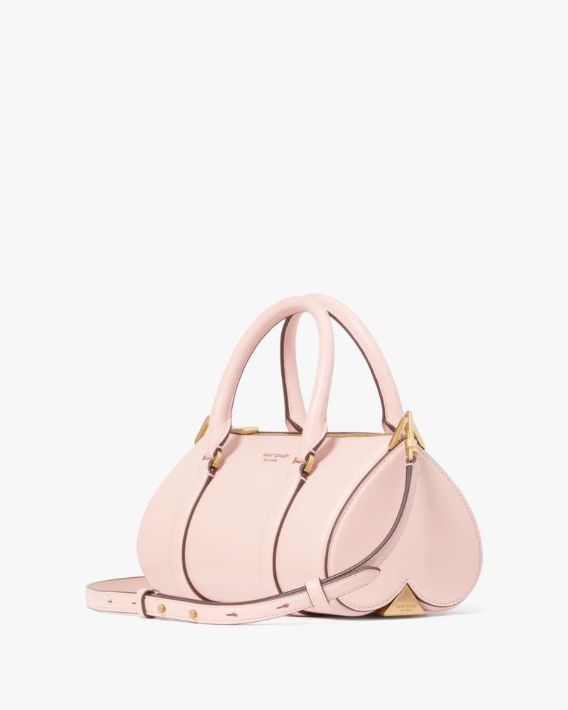 KateSpade Spade Icon Small Barrel Bag Rose Smoke