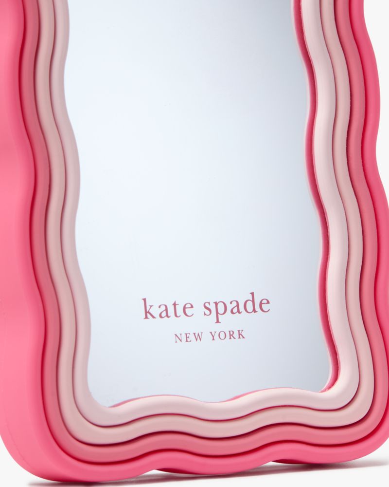 KateSpade Mirrored iPhone 15 Pro Max Case Pastry Pink Multi