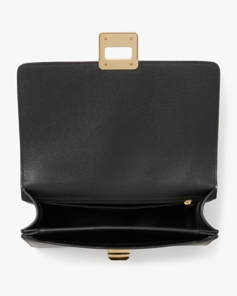 KateSpade Phoebe Turnlock Shoulder Bag Black